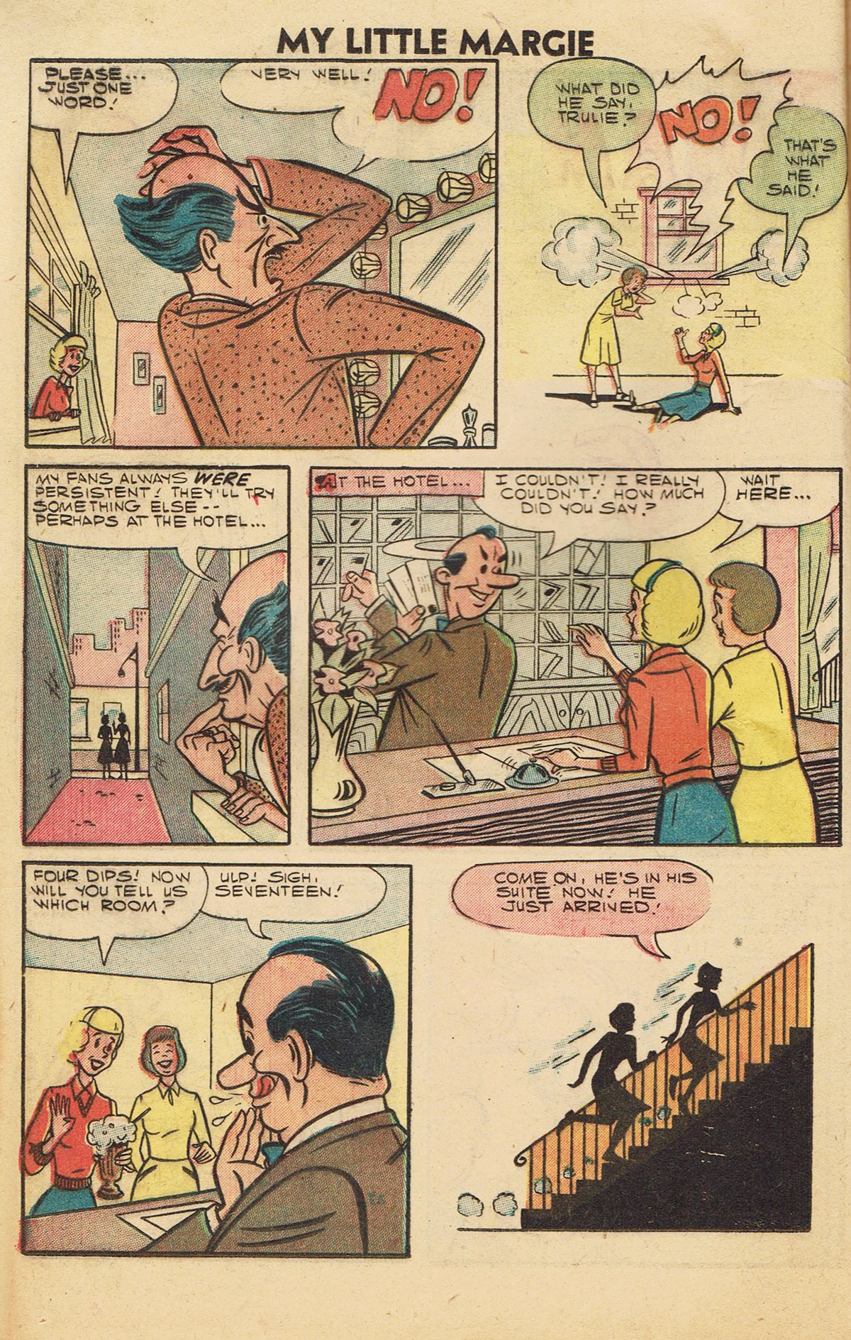 Read online My Little Margie (1954) comic -  Issue #20 - 37