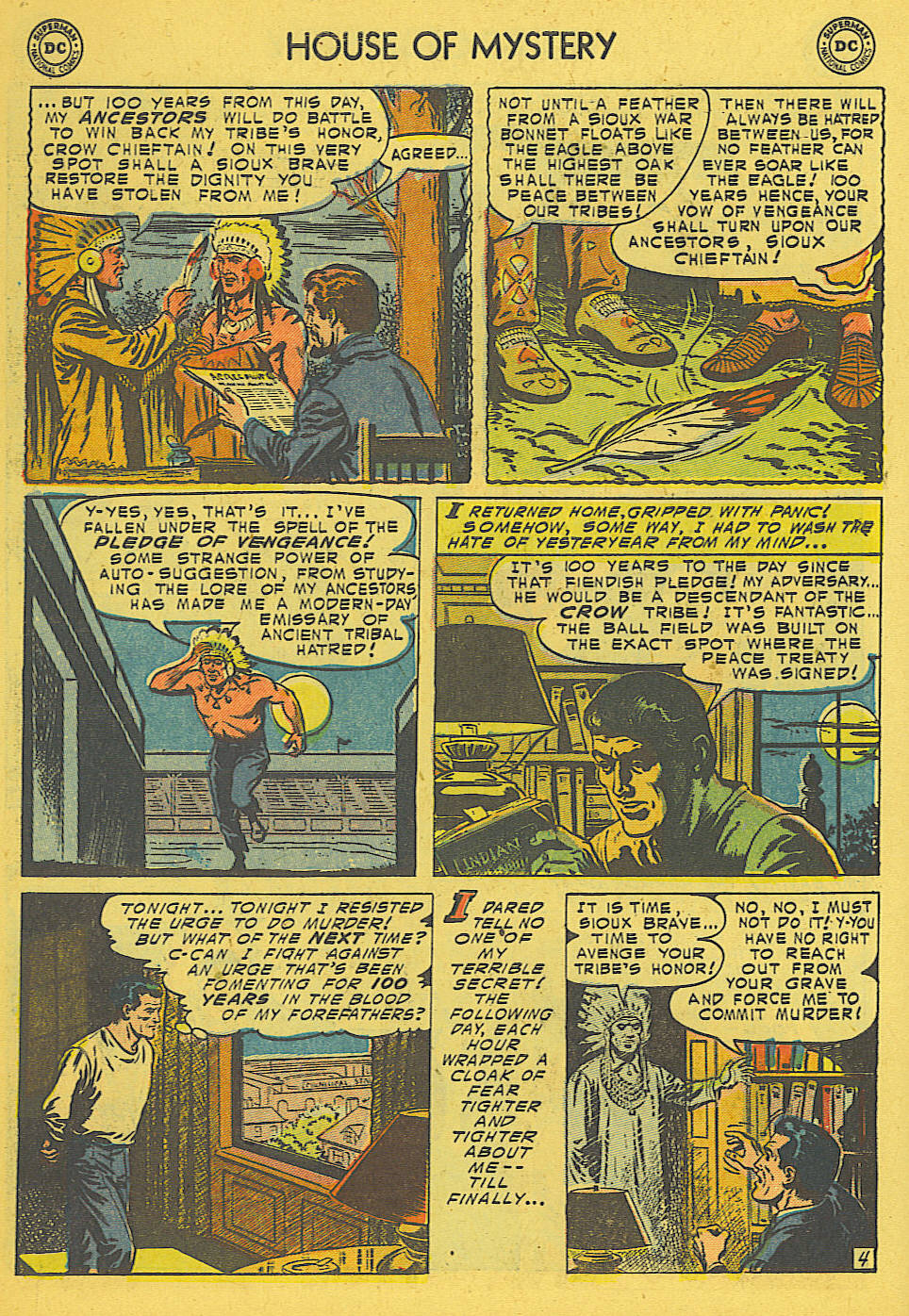 Read online House of Mystery (1951) comic -  Issue #34 - 6