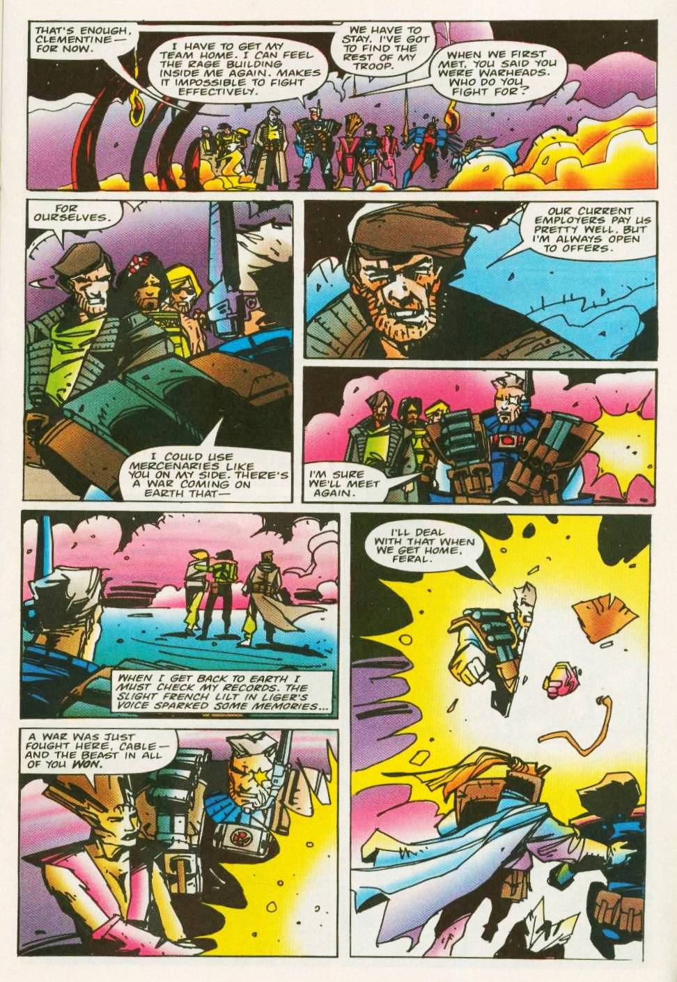 Read online Warheads comic -  Issue #5 - 19