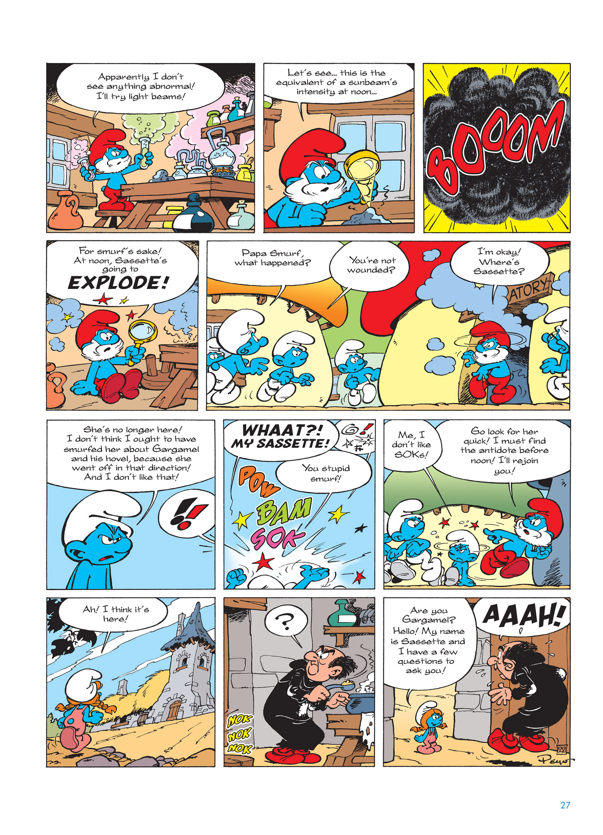 Read online The Smurfs comic -  Issue #15 - 28