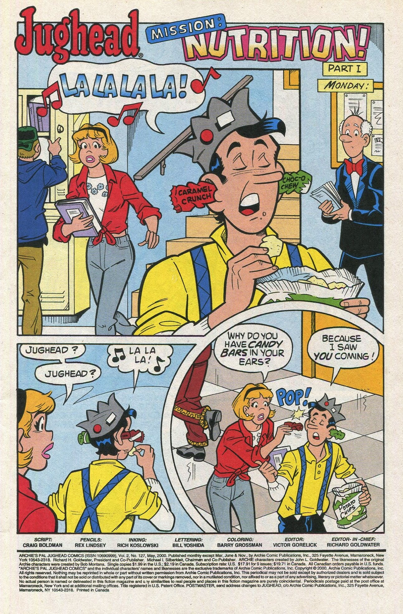Read online Archie's Pal Jughead Comics comic -  Issue #127 - 3