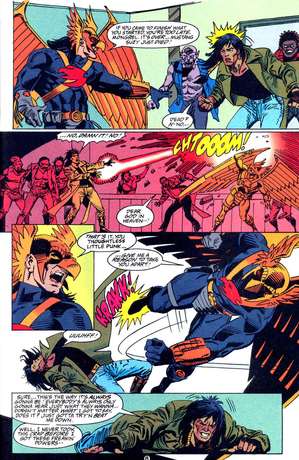 Read online Hawkman (1993) comic -  Issue #8 - 9