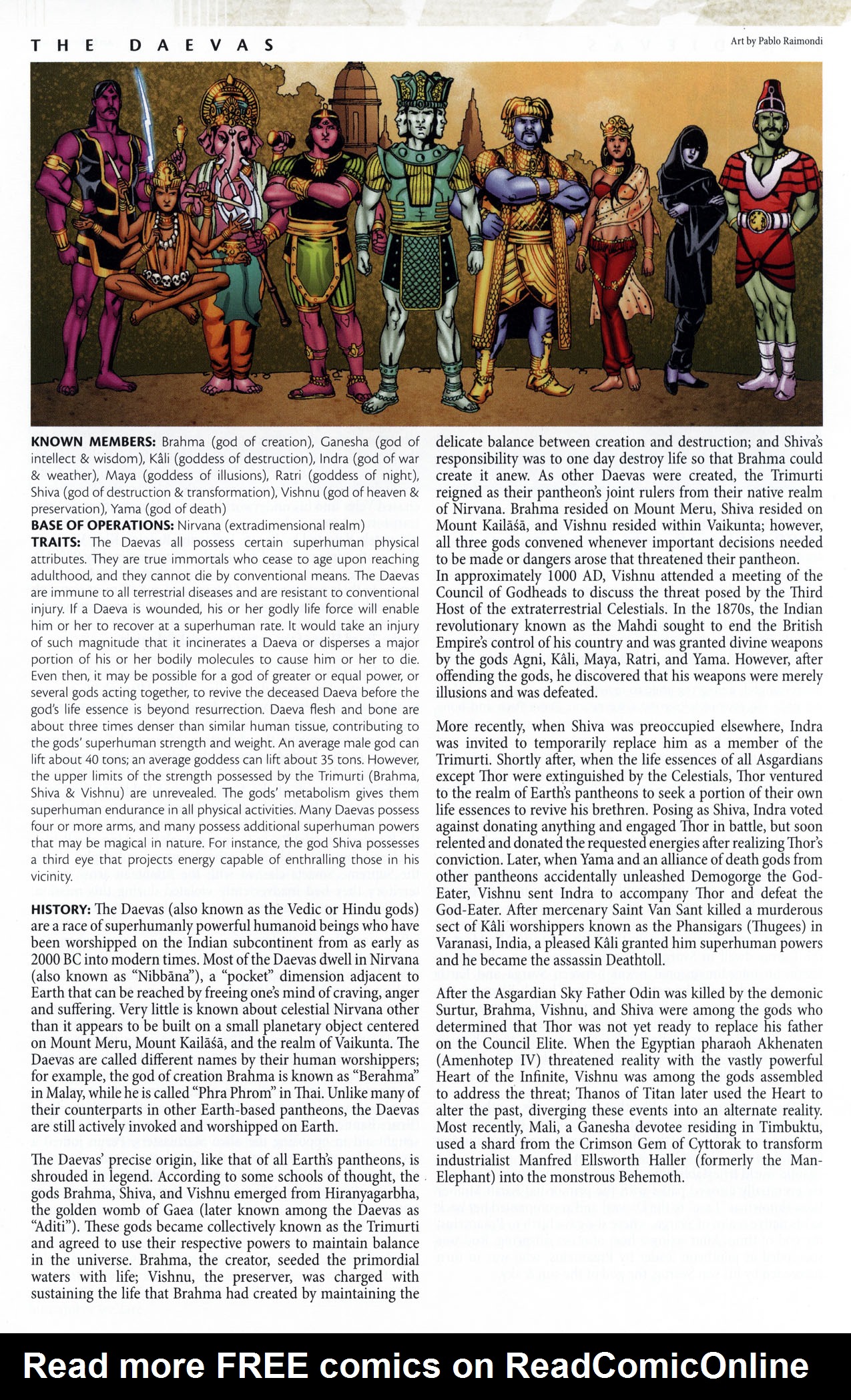 Read online Thor & Hercules: Encyclopaedia Mythologica comic -  Issue # Full - 21