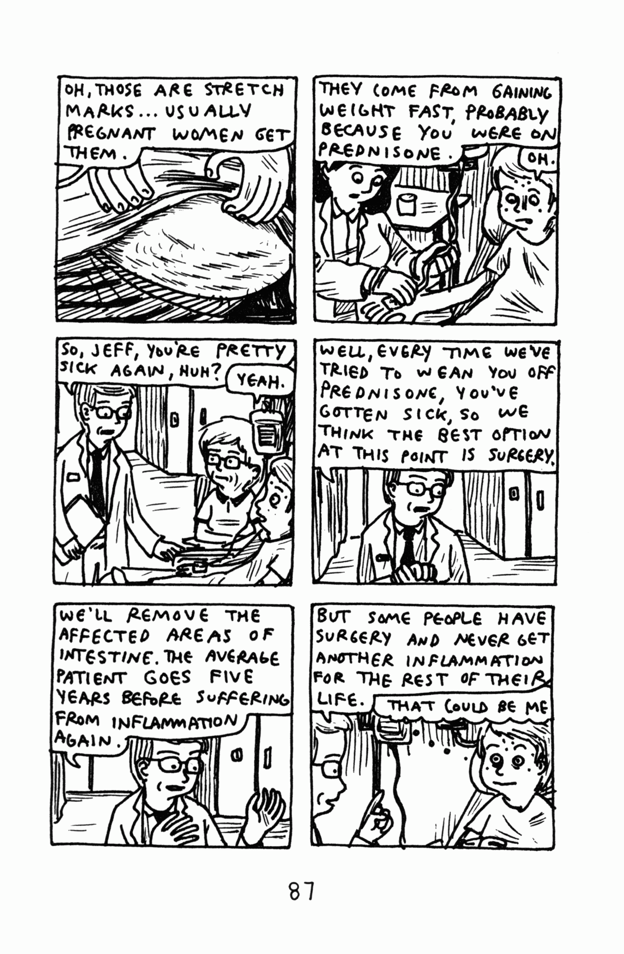 Read online Funny Misshapen Body: A Memoir comic -  Issue # TPB (Part 1) - 93