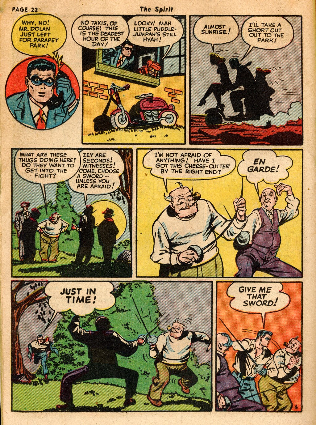 Read online The Spirit (1944) comic -  Issue #2 - 24