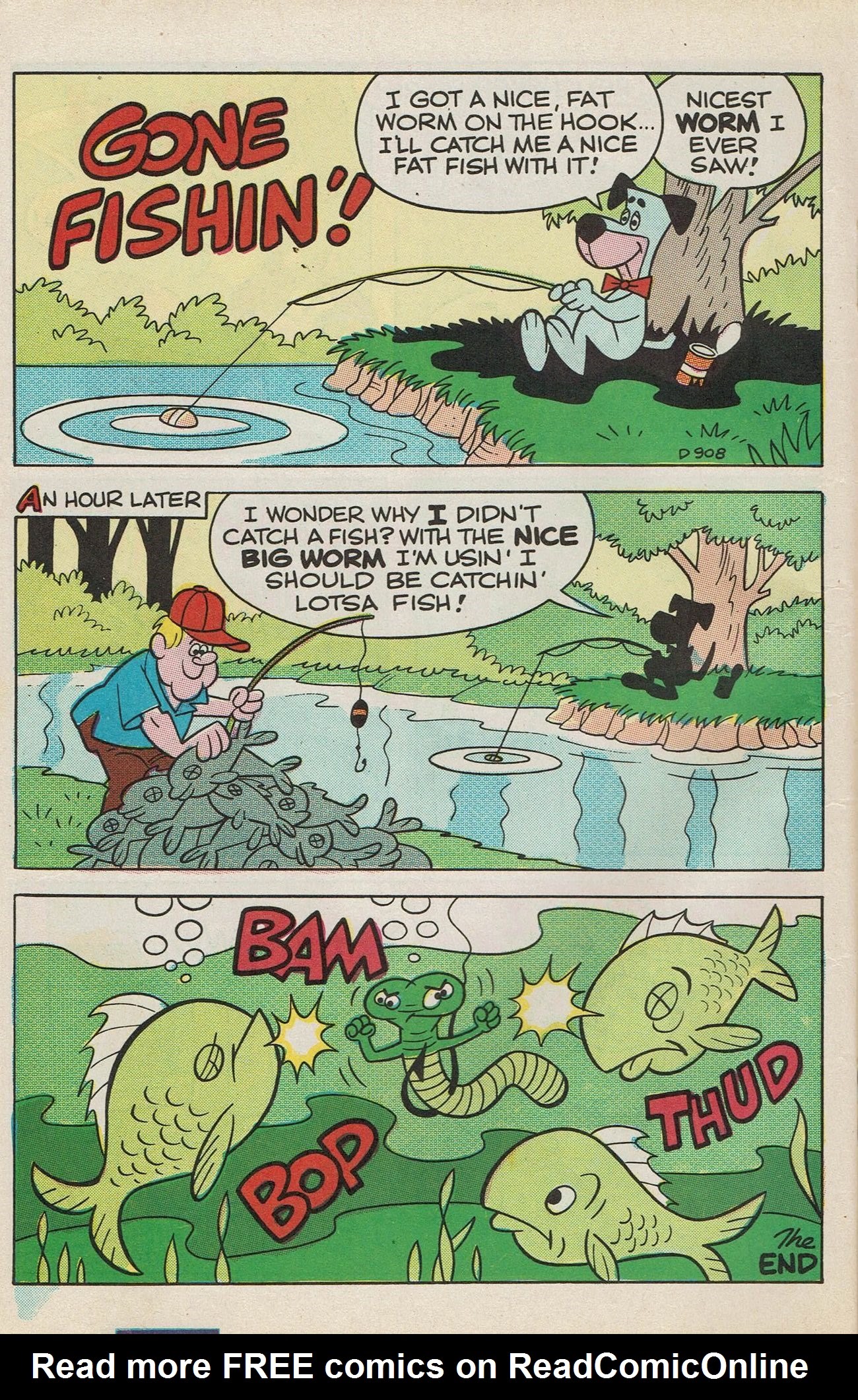 Read online Huckleberry Hound / Quick Draw McGraw Giant Size Flip Book comic -  Issue # Full - 66