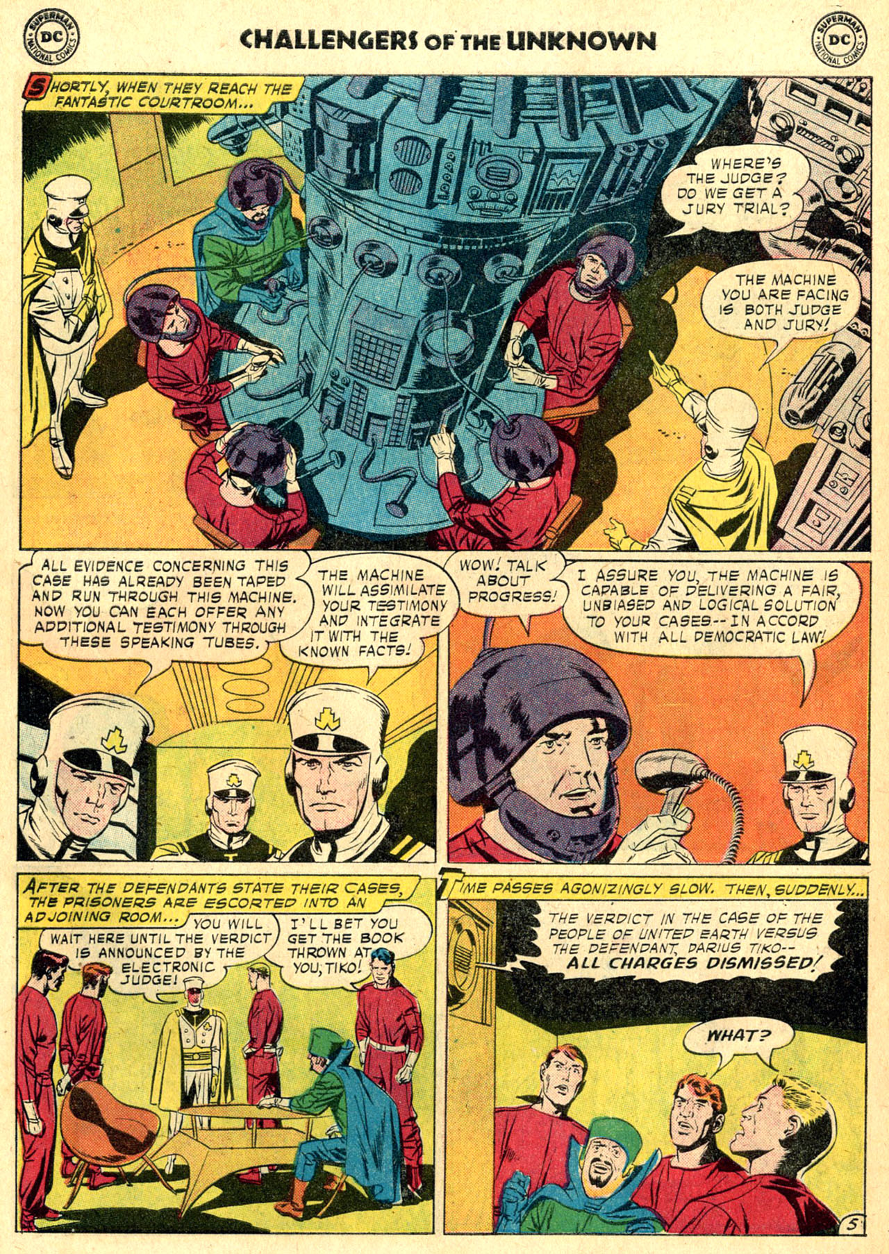 Challengers of the Unknown (1958) Issue #4 #4 - English 30