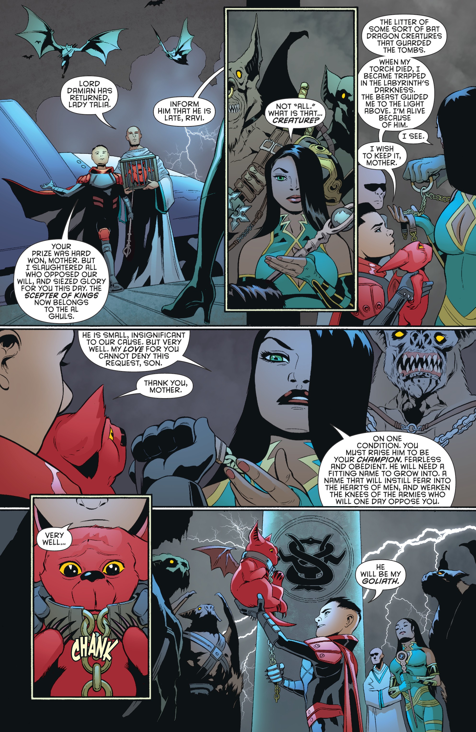 Read online Robin: Son of Batman comic -  Issue #6 - 9