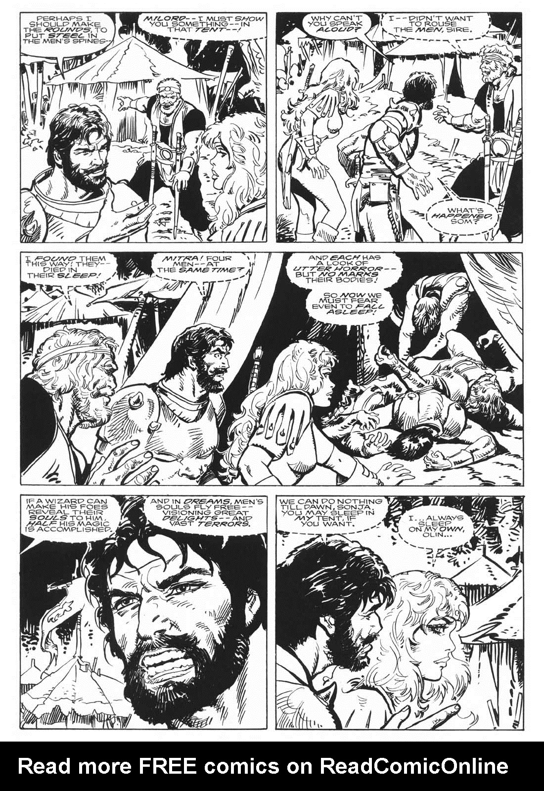 Read online The Savage Sword Of Conan comic -  Issue #232 - 36
