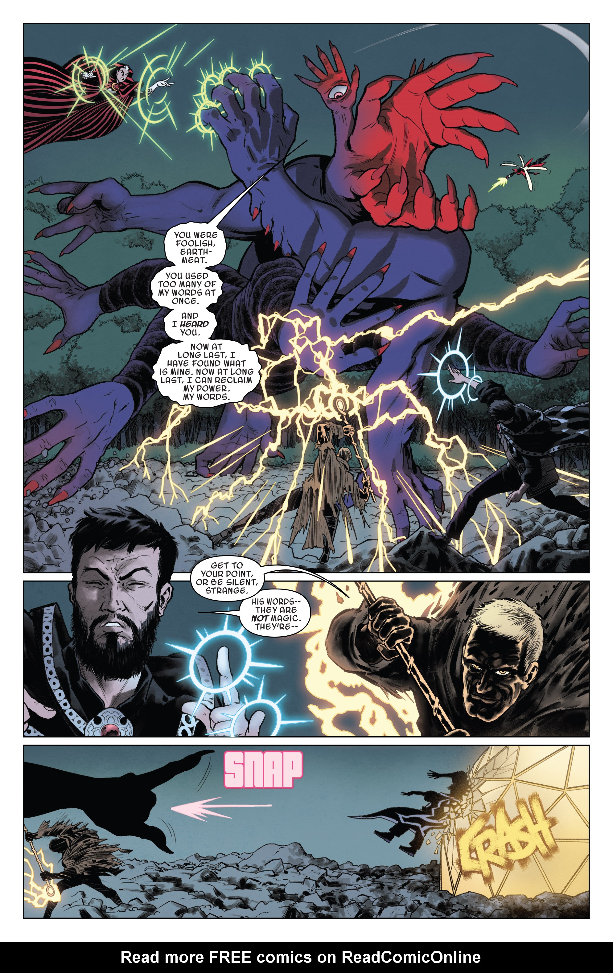 Read online Doctor Strange and the Sorcerers Supreme comic -  Issue #8 - 9