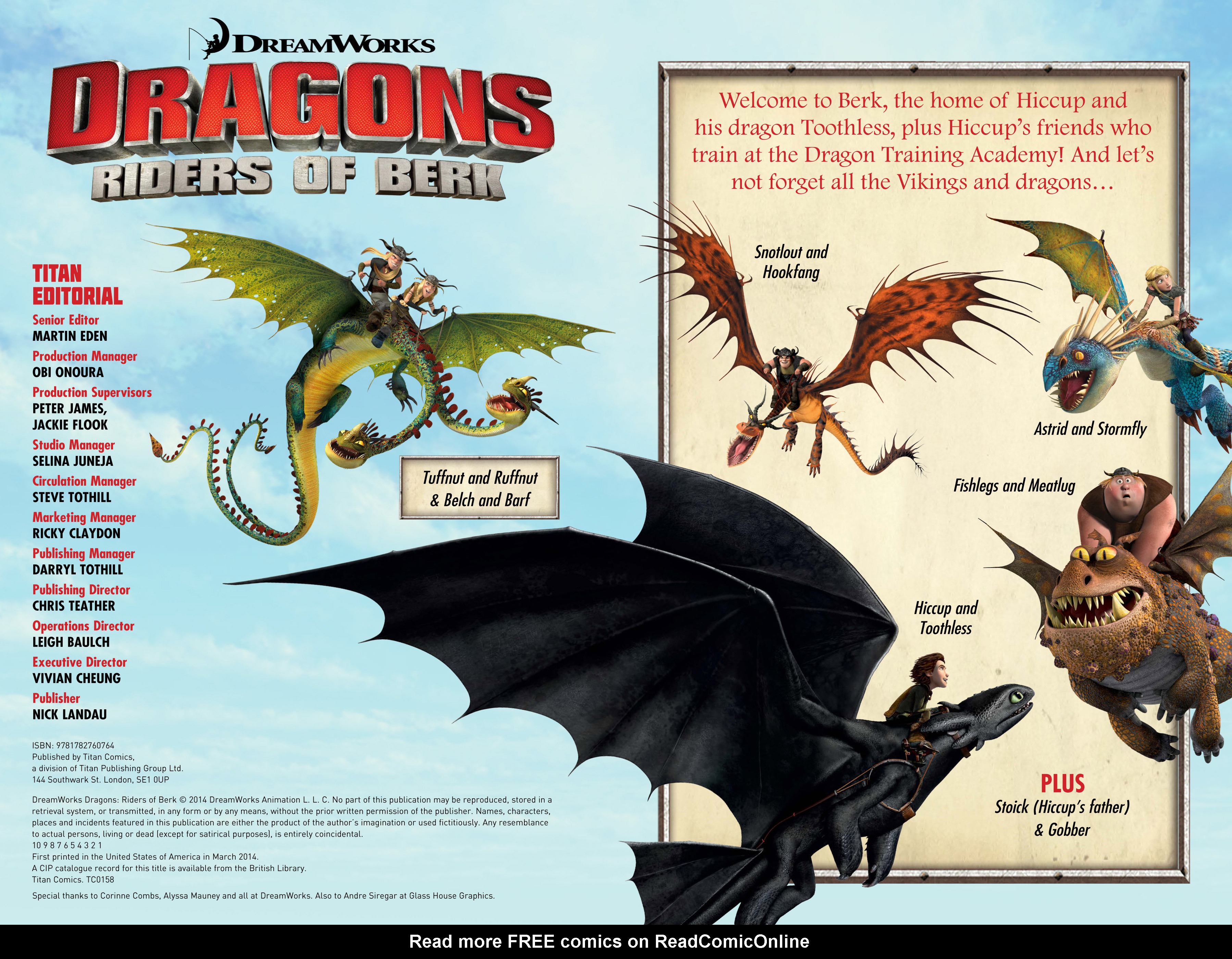 Read online DreamWorks Dragons: Riders of Berk comic -  Issue #1 - 5