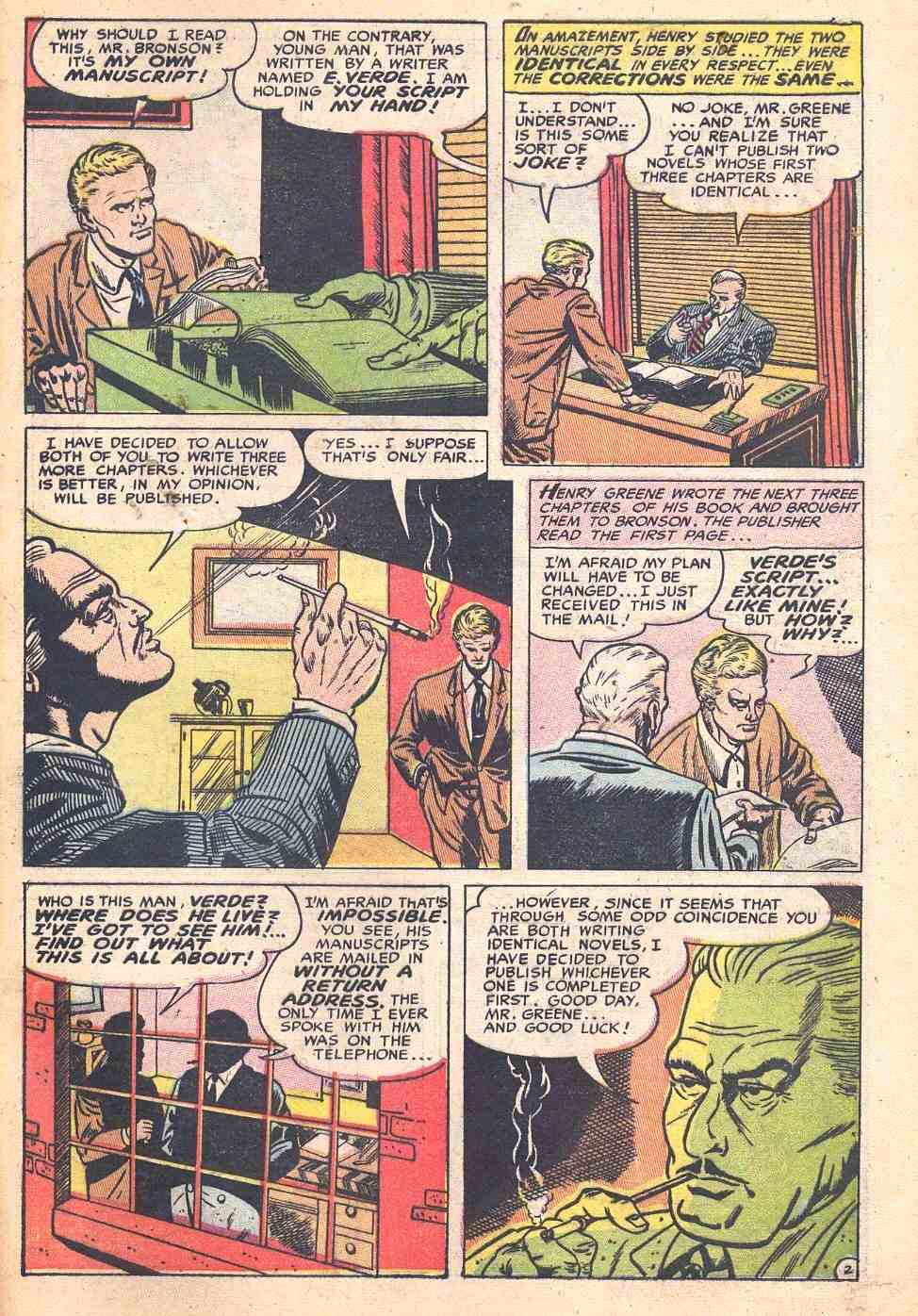 Read online Weird Mysteries (1952) comic -  Issue #9 - 29