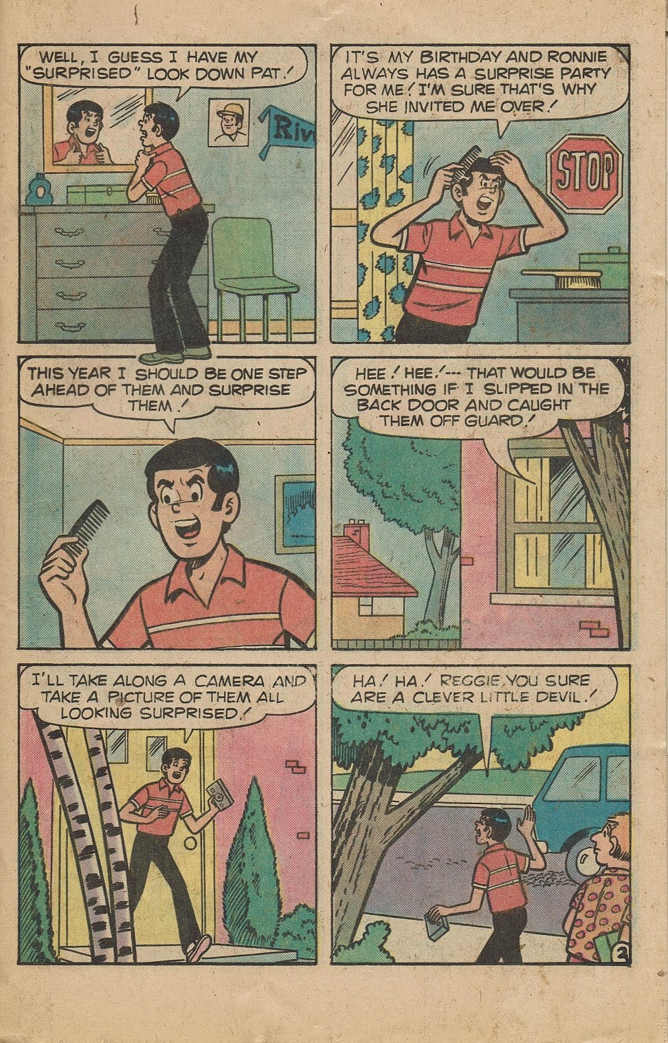 Read online Reggie and Me (1966) comic -  Issue #101 - 21