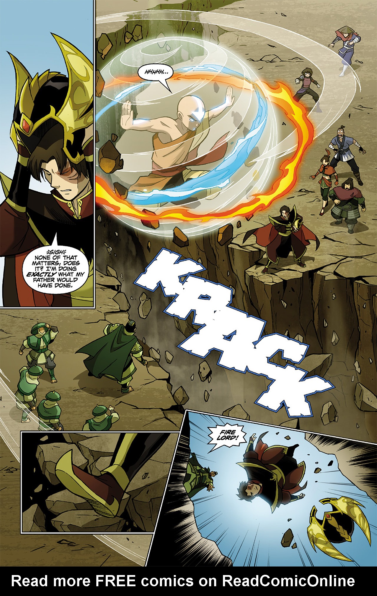 Read online Nickelodeon Avatar: The Last Airbender - The Promise comic -  Issue # Part 3 - 61