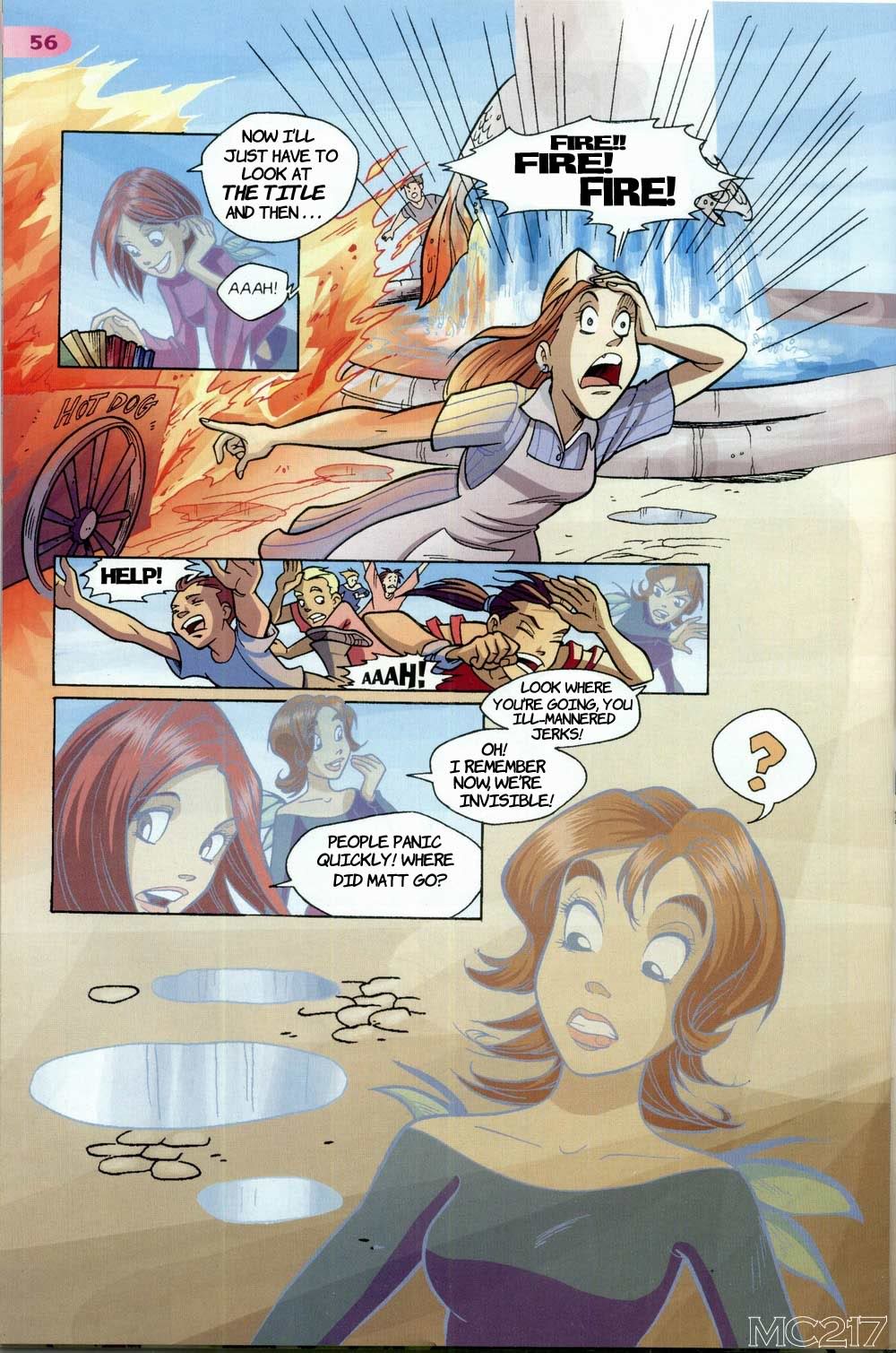 Read online W.i.t.c.h. comic -  Issue #52 - 48