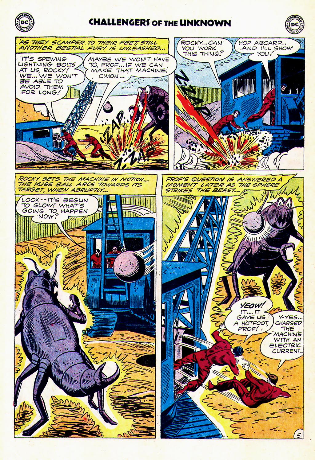 Challengers of the Unknown (1958) Issue #23 #23 - English 22