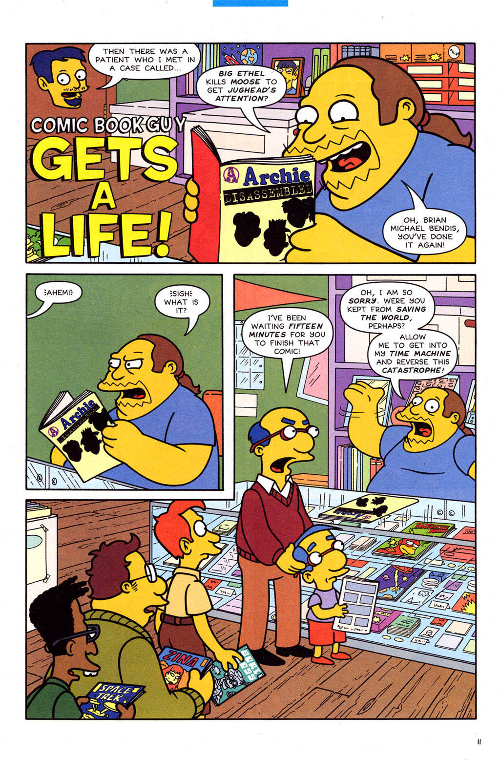 Read online Simpsons Comics comic -  Issue #105 - 12