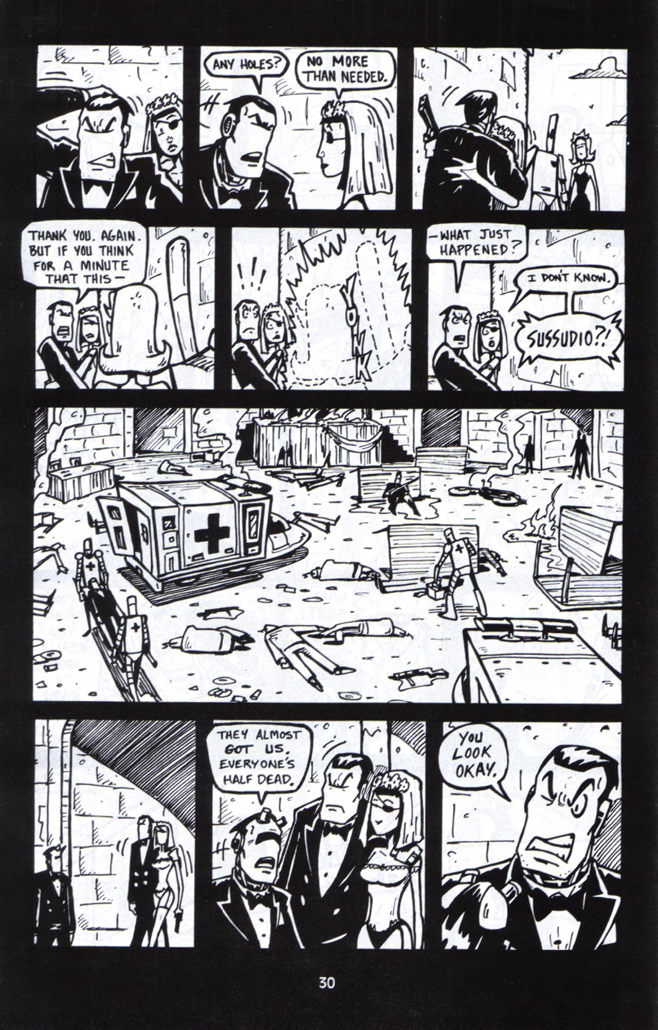 Read online La Cosa Nostroid comic -  Issue #6 - 32