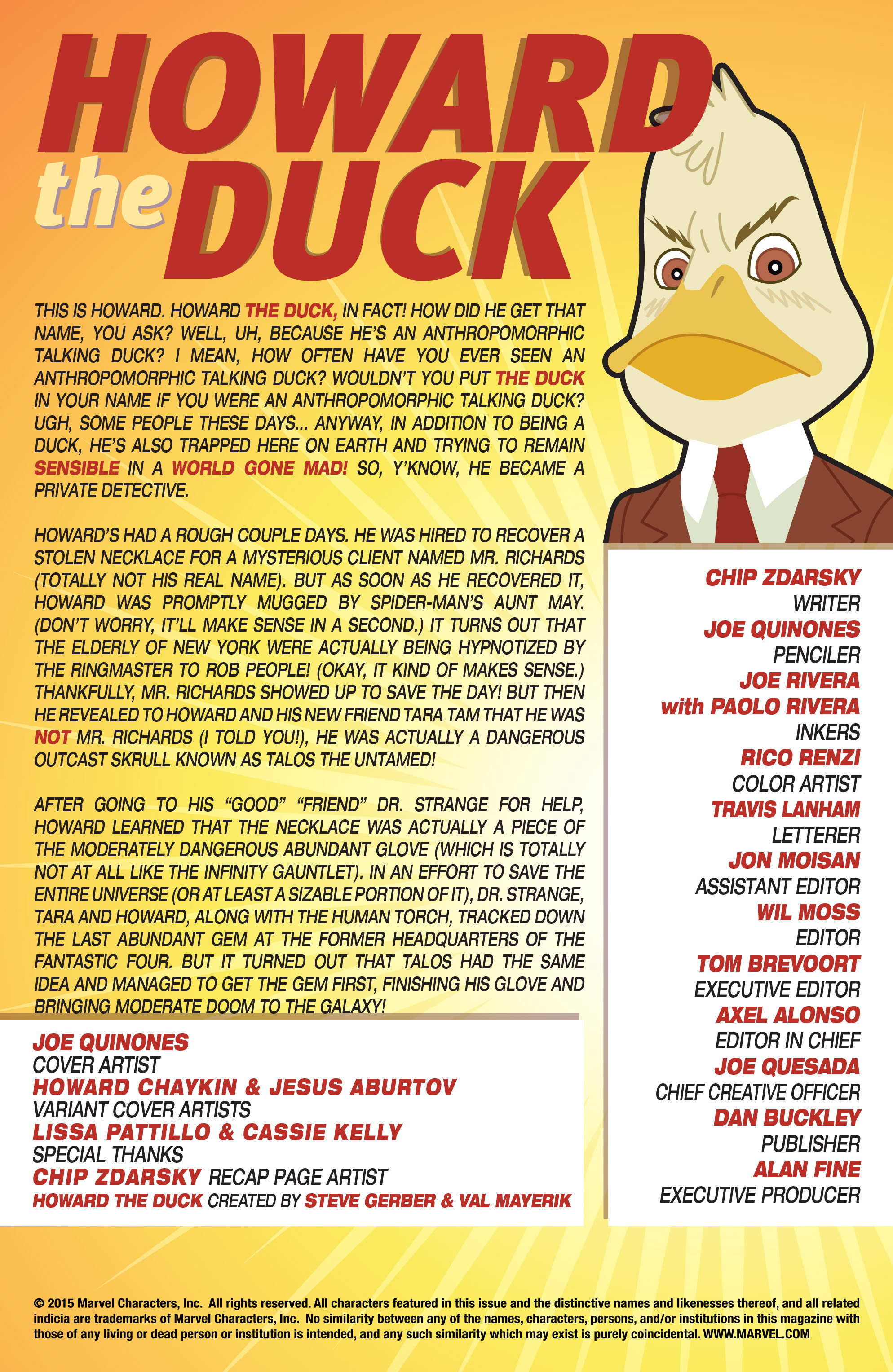 Read online Howard the Duck (2015) comic -  Issue #5 - 2