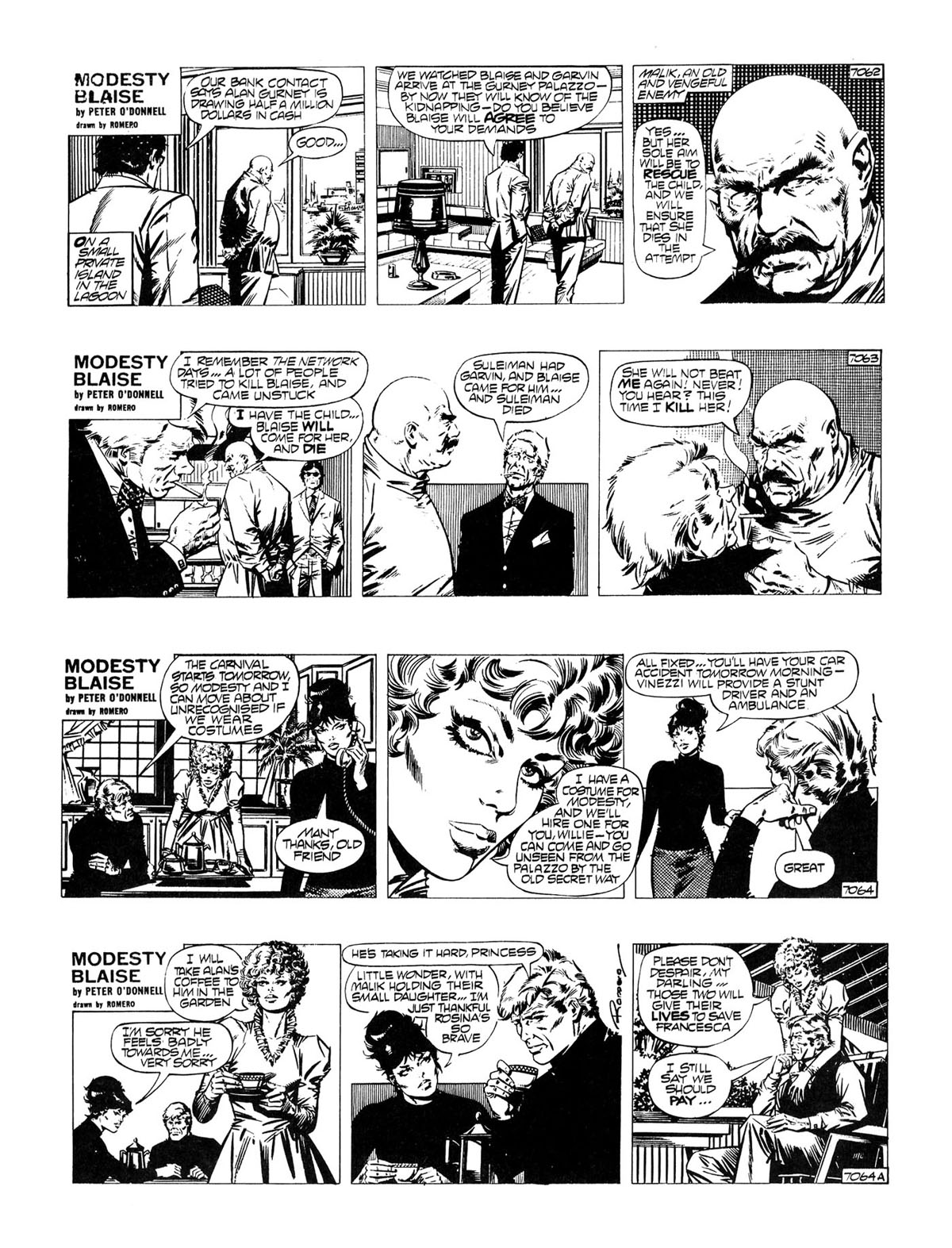 Read online Modesty Blaise Live bait comic -  Issue # TPB - 10