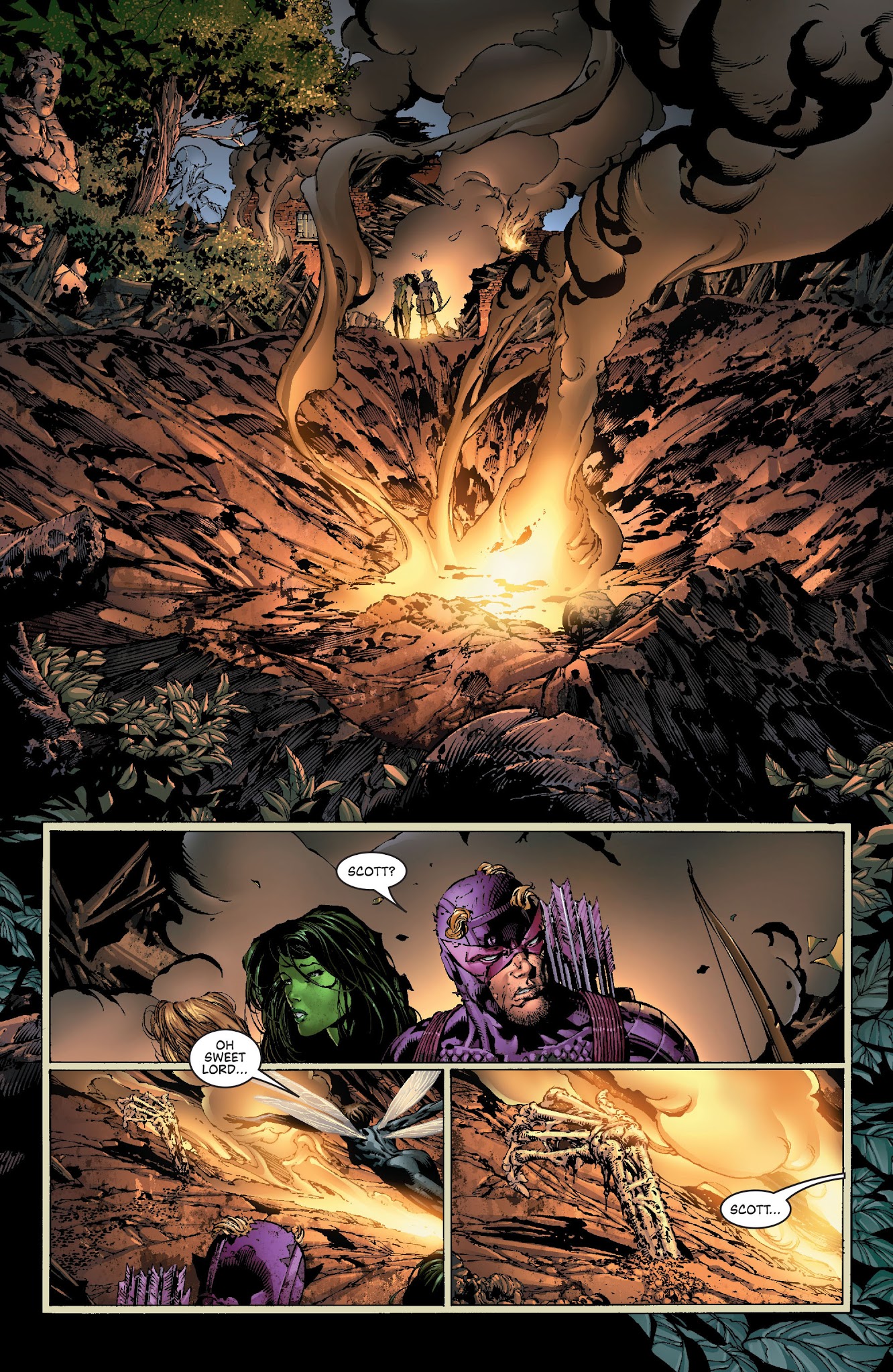 Read online Avengers Disassembled comic -  Issue #1 - 9