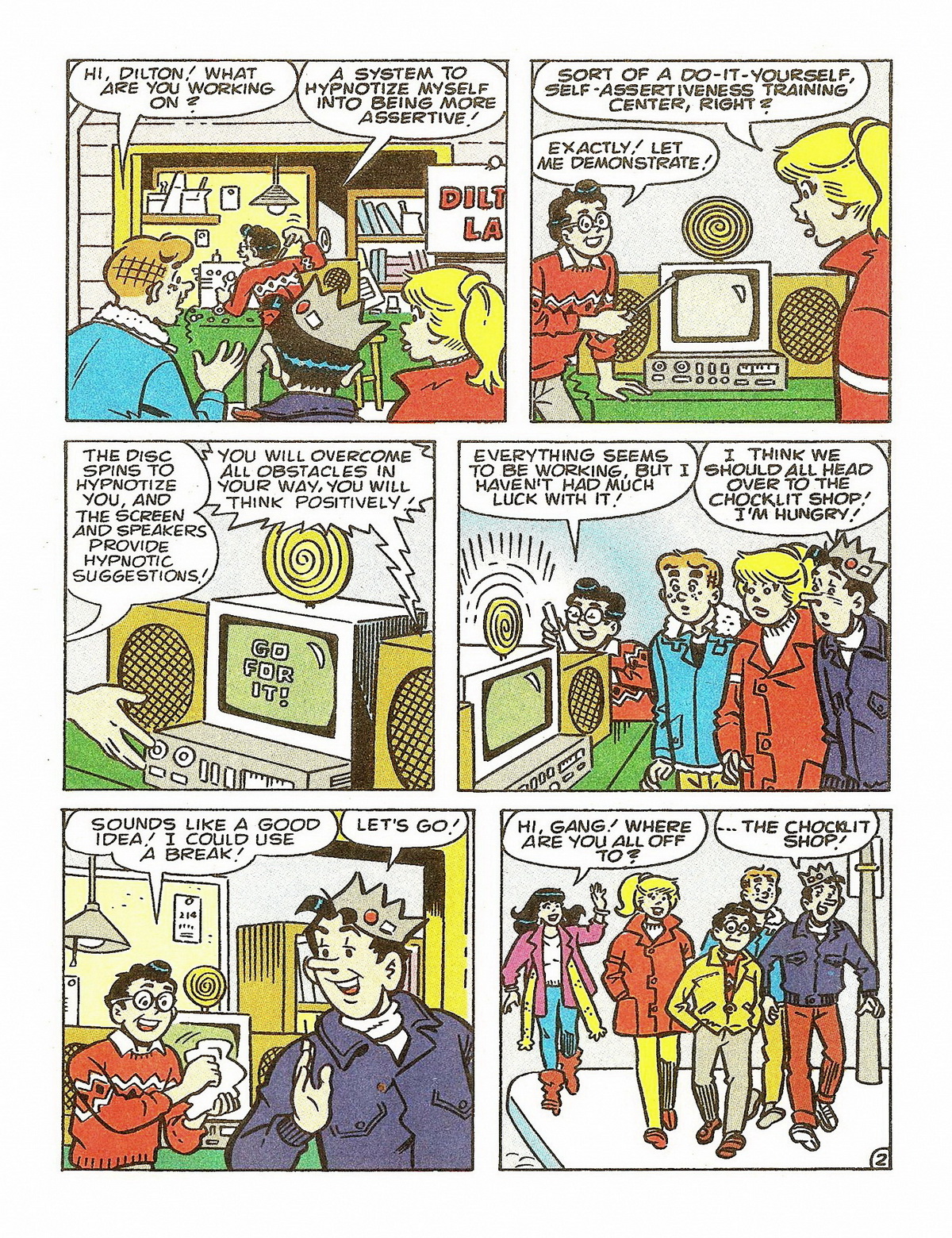 Read online Archie's Pals 'n' Gals Double Digest Magazine comic -  Issue #31 - 122