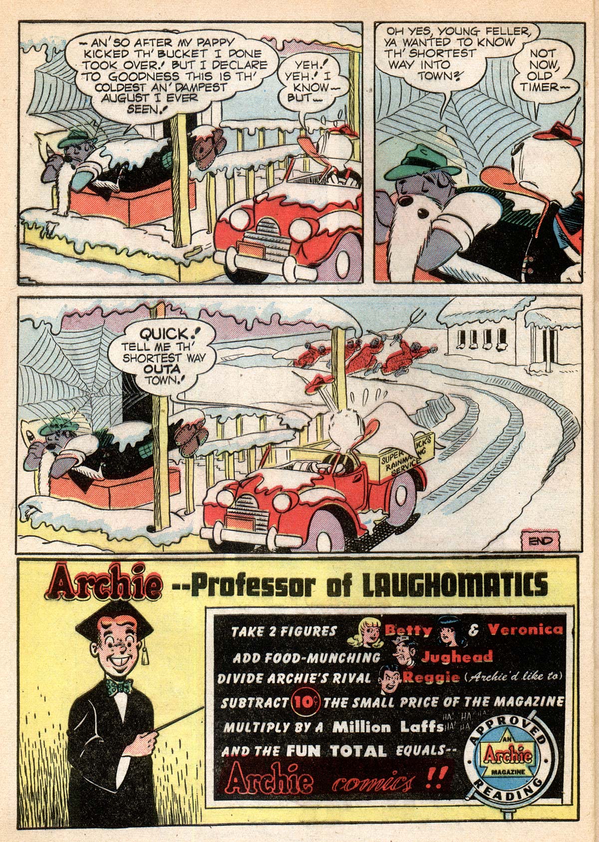 Read online Super Duck Comics comic -  Issue #35 - 8