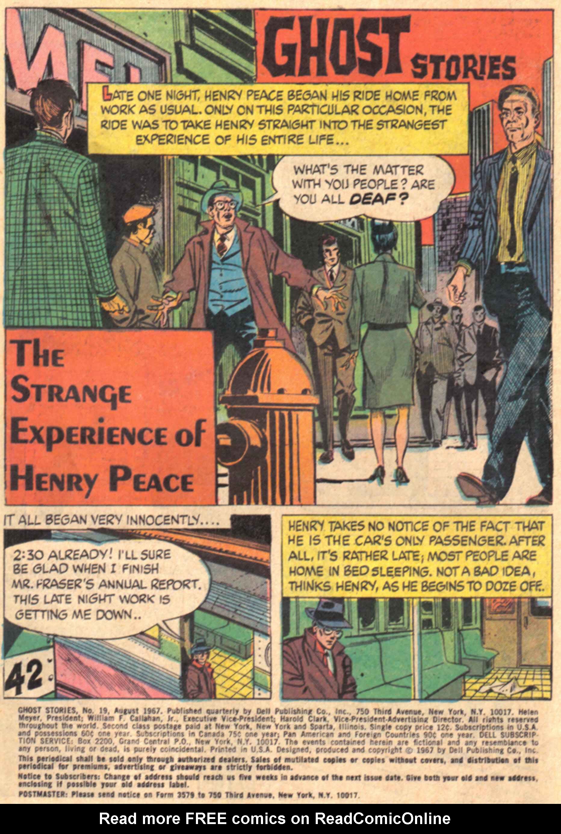 Read online Ghost Stories comic -  Issue #19 - 3