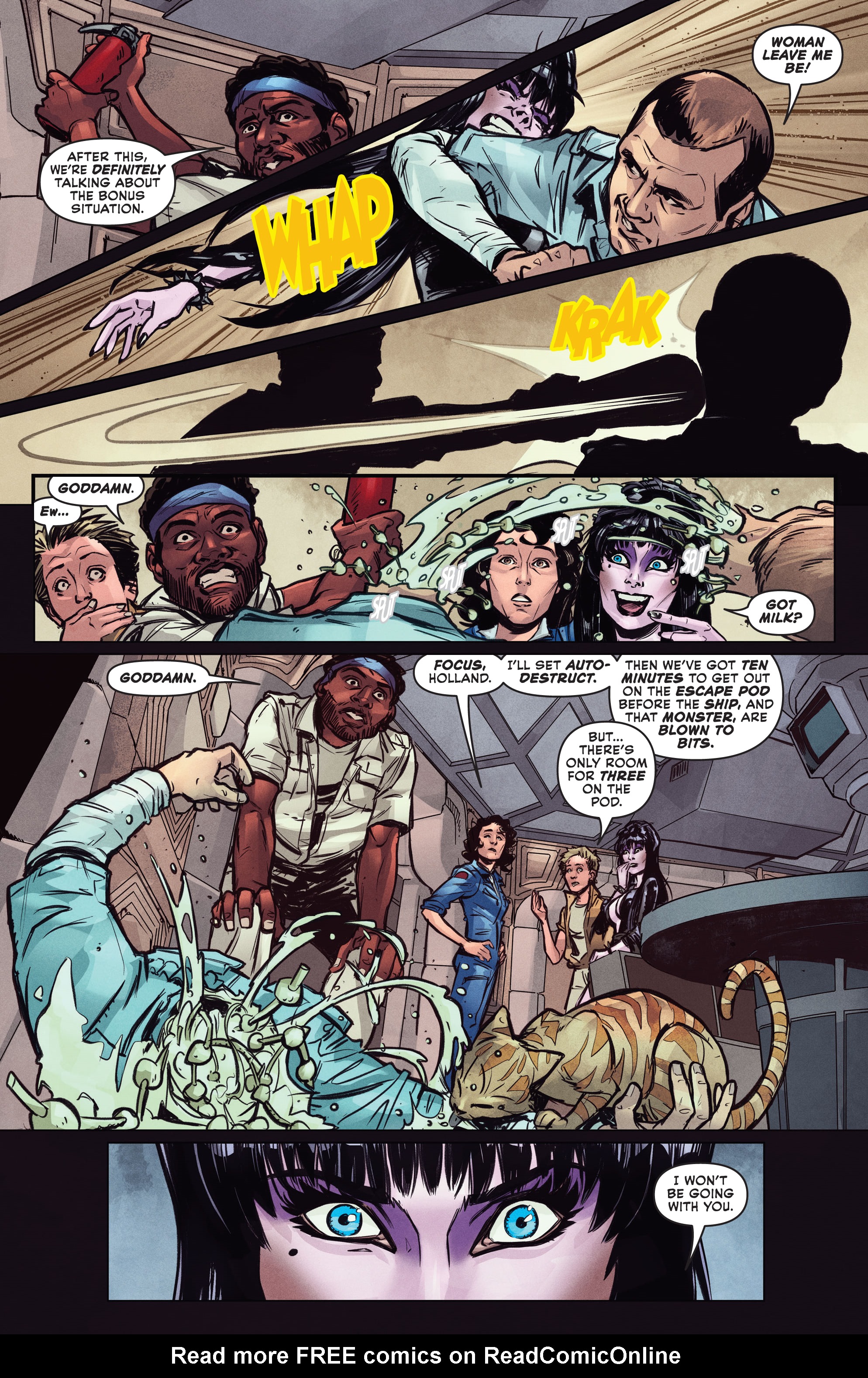 Read online Elvira in Horrorland comic -  Issue #3 - 19