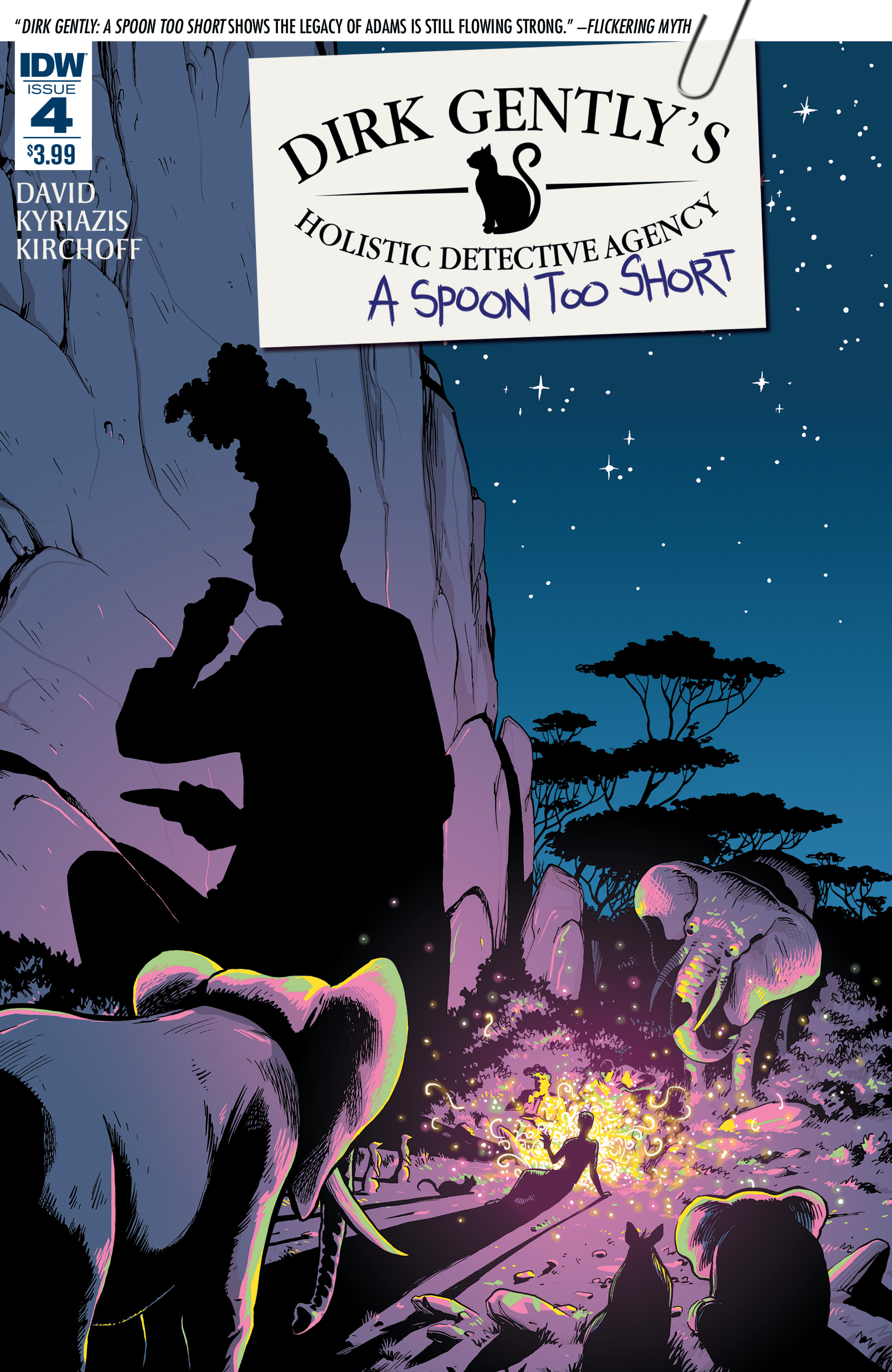 Dirk Gently's Holistic Detective Agency: A Spoon Too Short issue 4 - Page 1