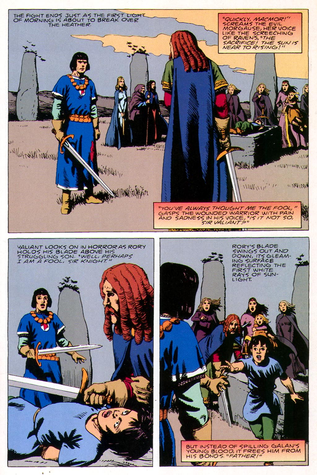 Read online Prince Valiant (1994) comic -  Issue #4 - 34