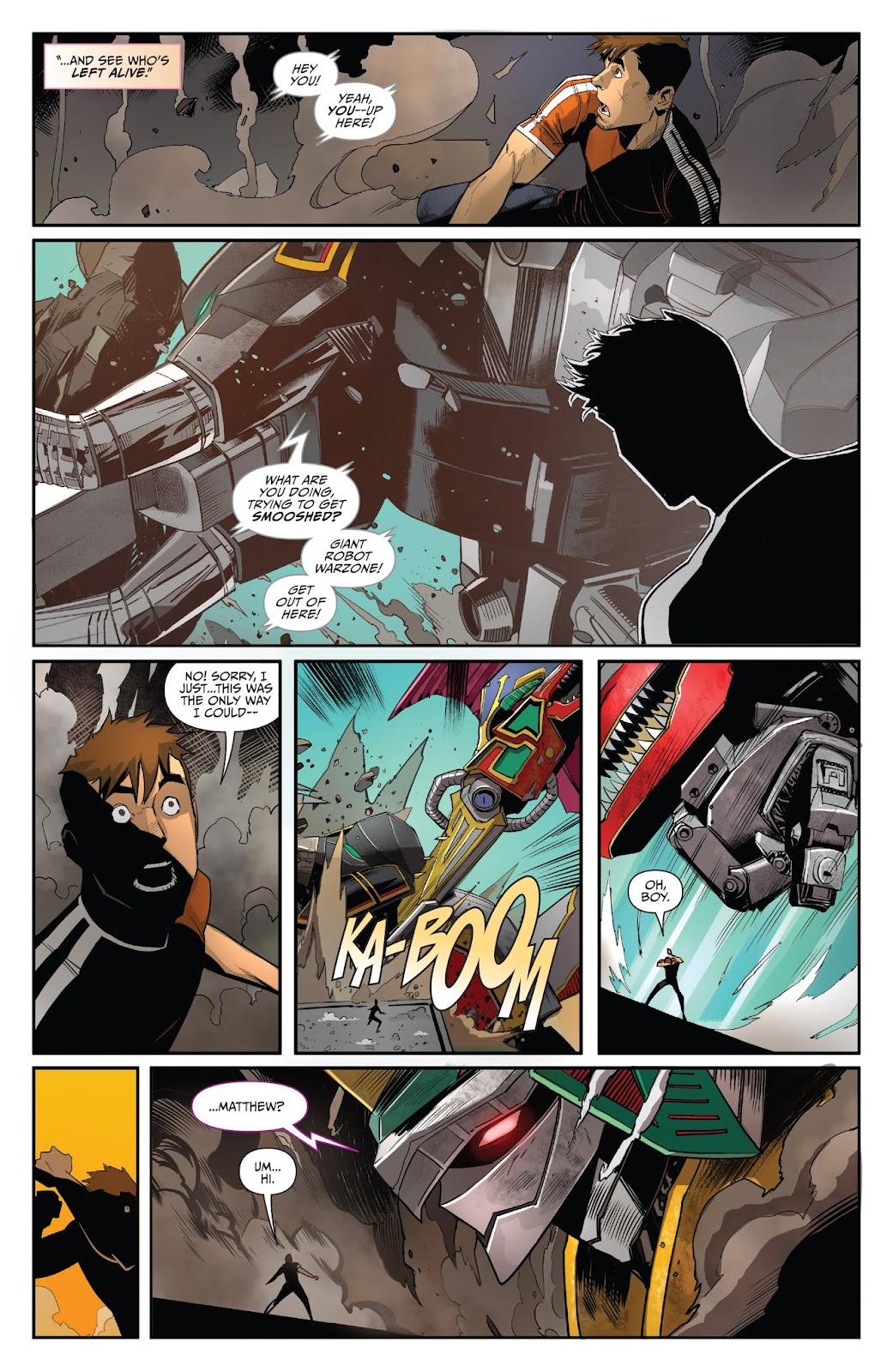 Saban's Go Go Power Rangers issue 11 - Page 7