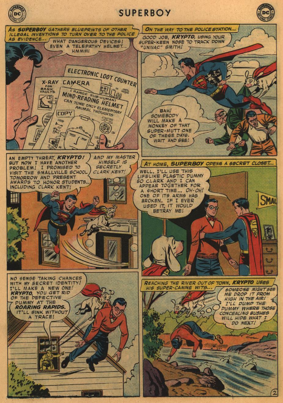 Read online Superboy (1949) comic -  Issue #67 - 13