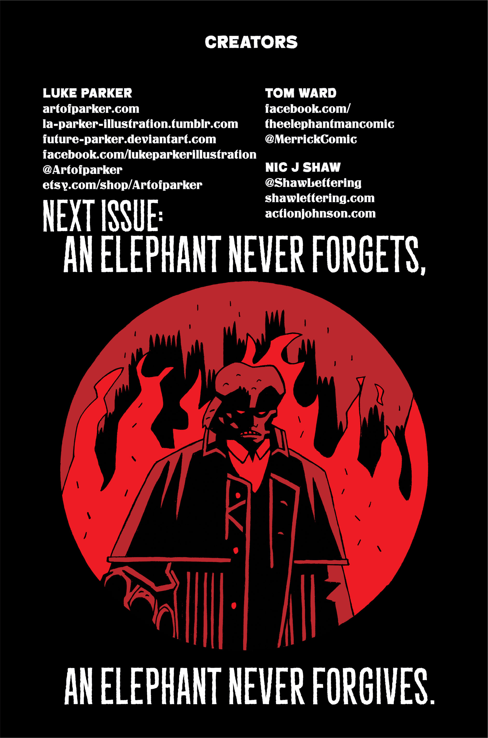 Read online Merrick: The Sensational Elephantman comic -  Issue #3 - 27