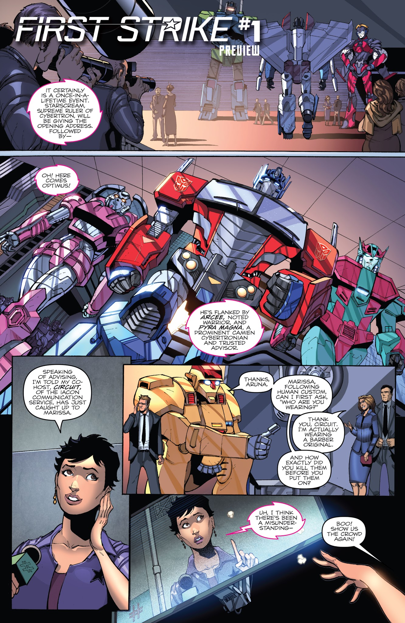 Read online Optimus Prime comic -  Issue #10 - 25