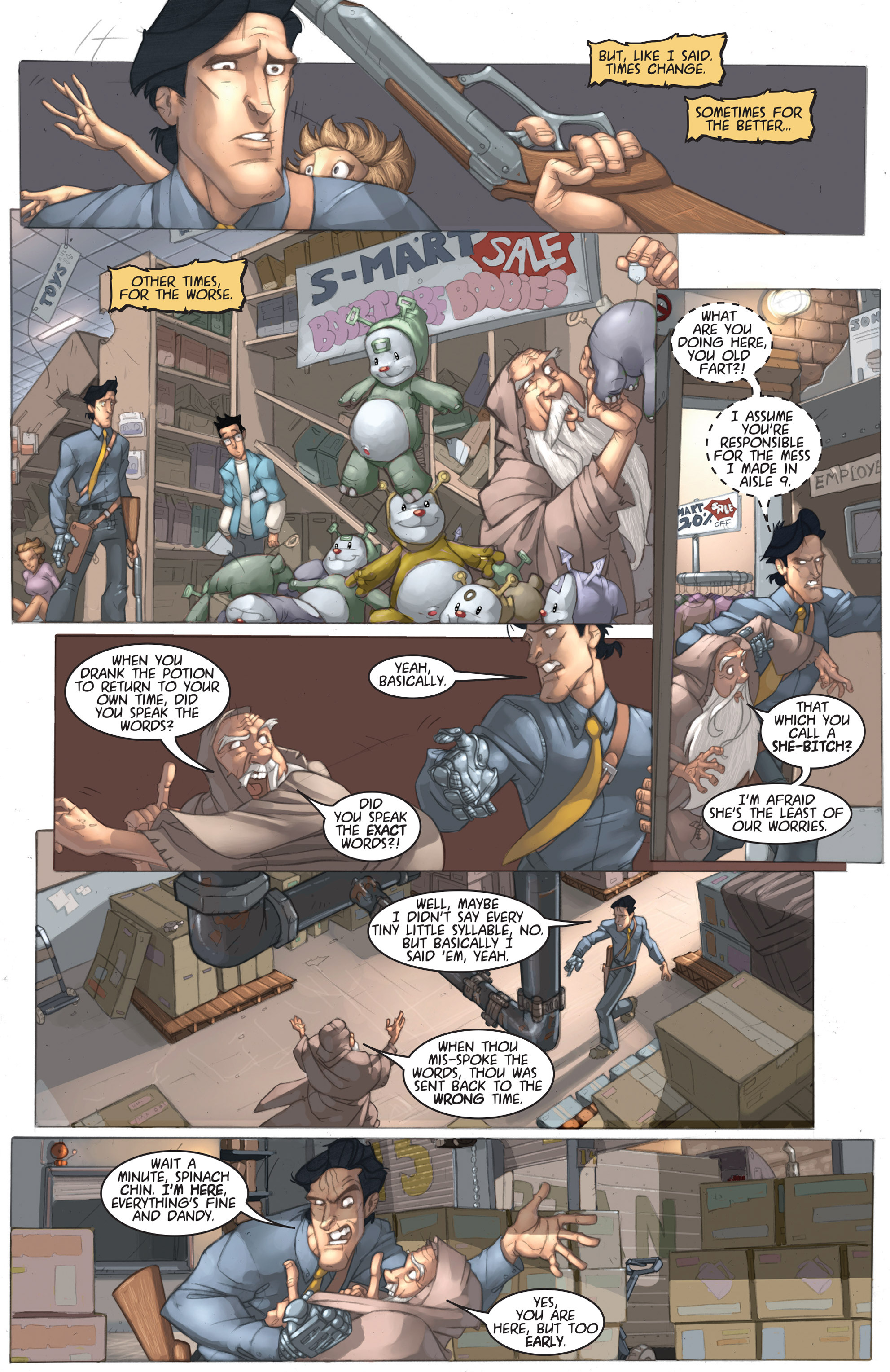 Read online Army of Darkness: Ashes 2 Ashes comic -  Issue #1 - 15