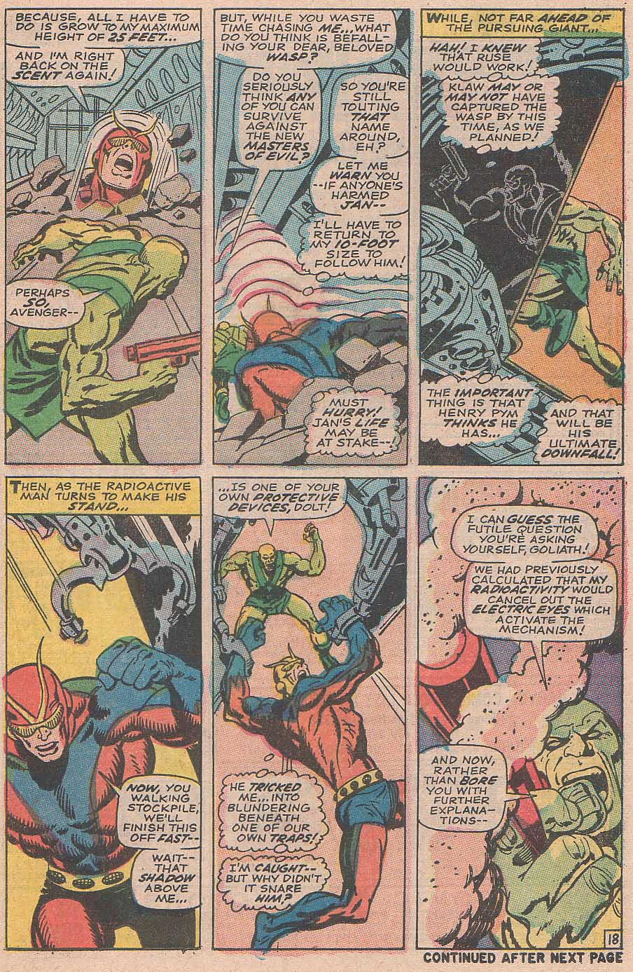 Read online The Avengers (1963) comic -  Issue #54 - 19