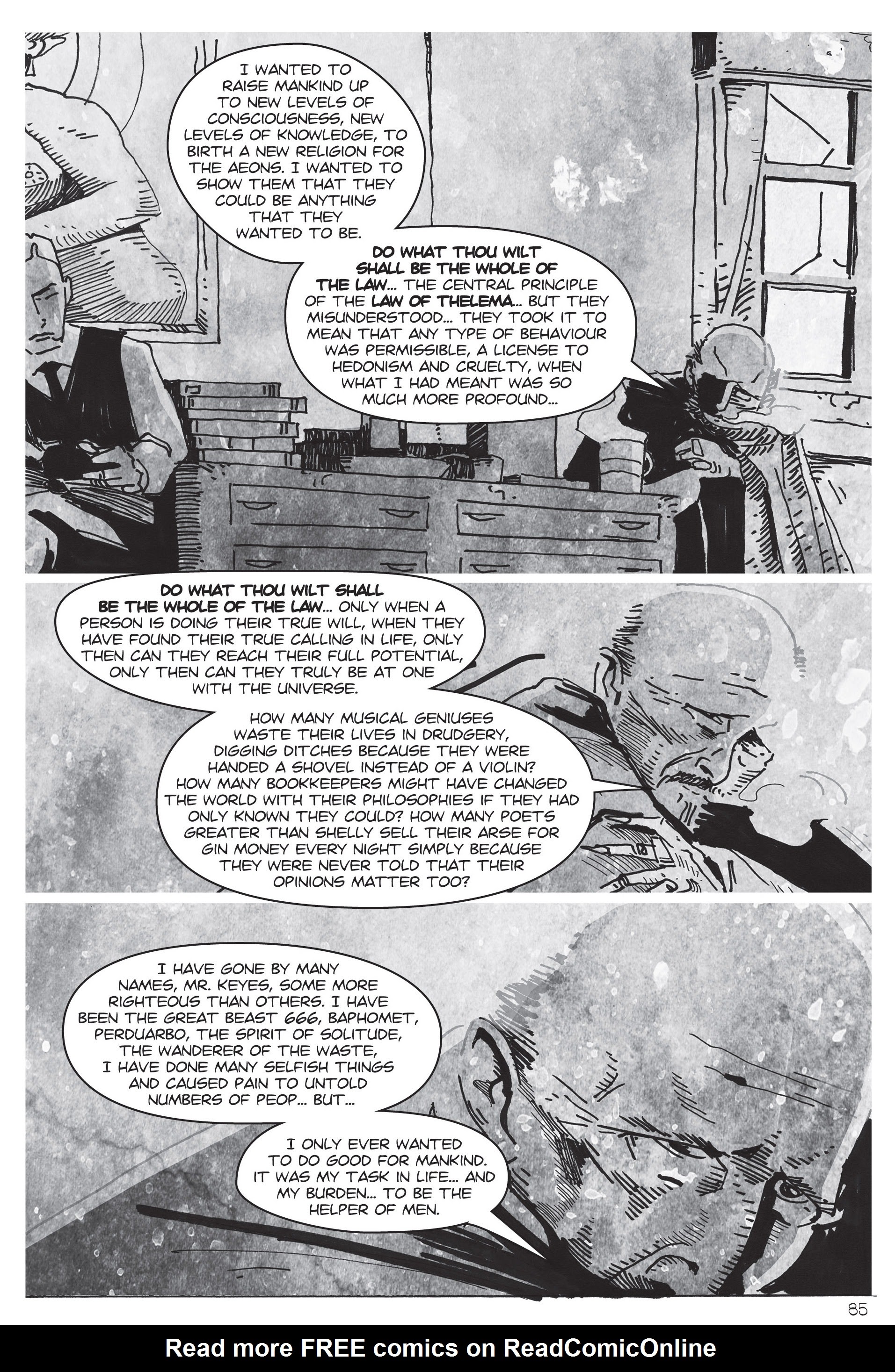 Read online Aleister Crowley: Wandering the Waste comic -  Issue # TPB - 94