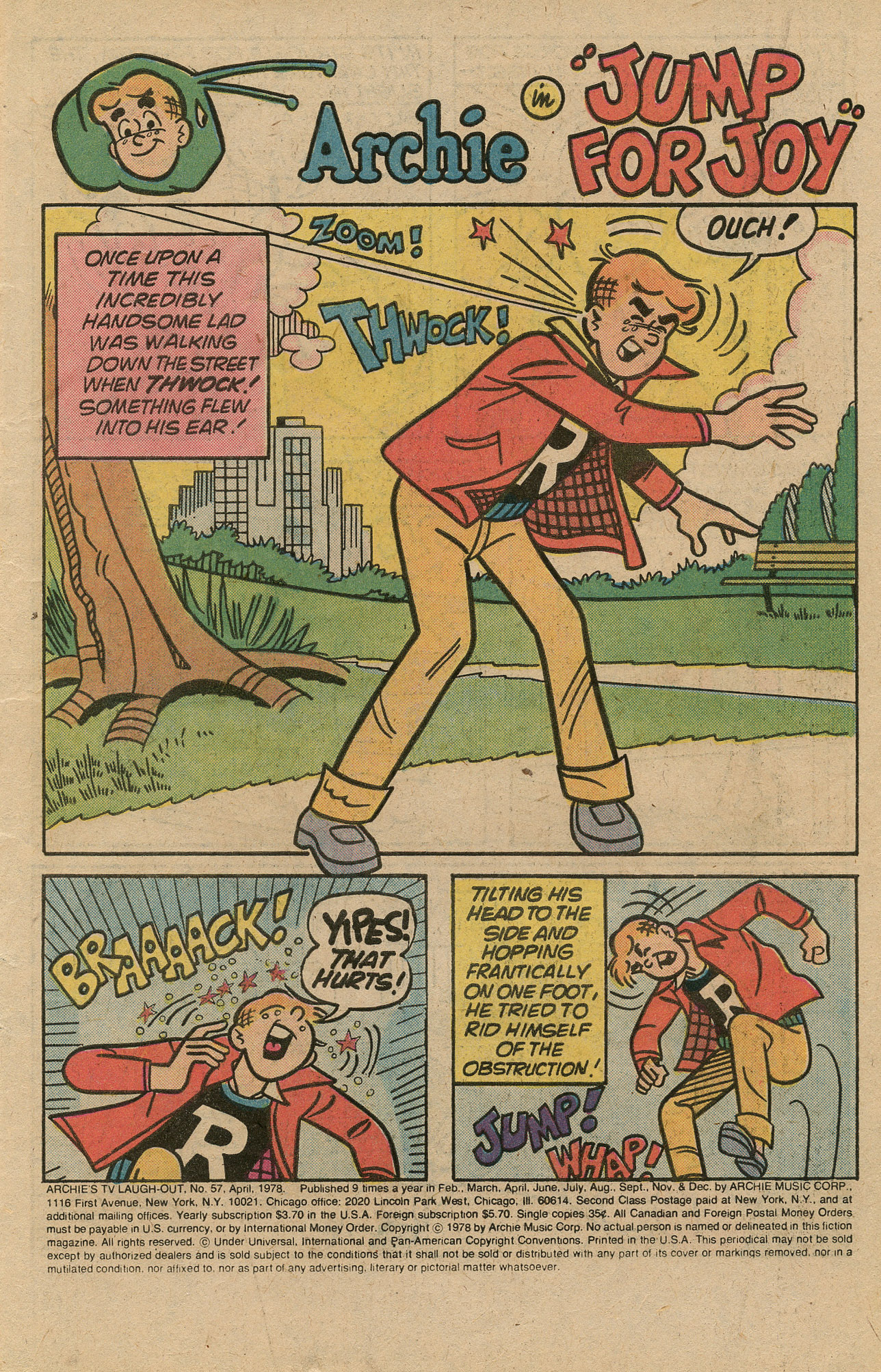 Read online Archie's TV Laugh-Out comic -  Issue #57 - 3