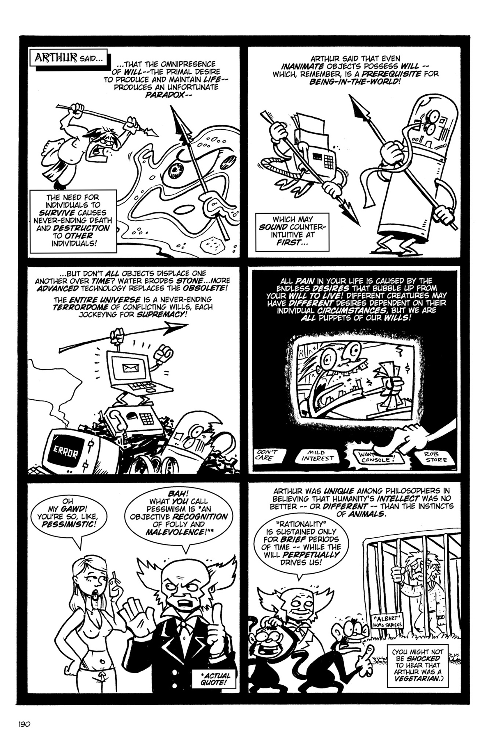 Read online Action Philosophers! comic -  Issue #Action Philosophers! TPB (Part 2) - 18