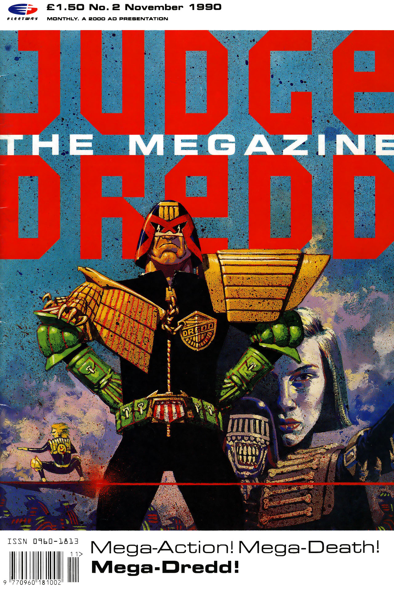 Read online Judge Dredd: The Megazine comic -  Issue #2 - 1