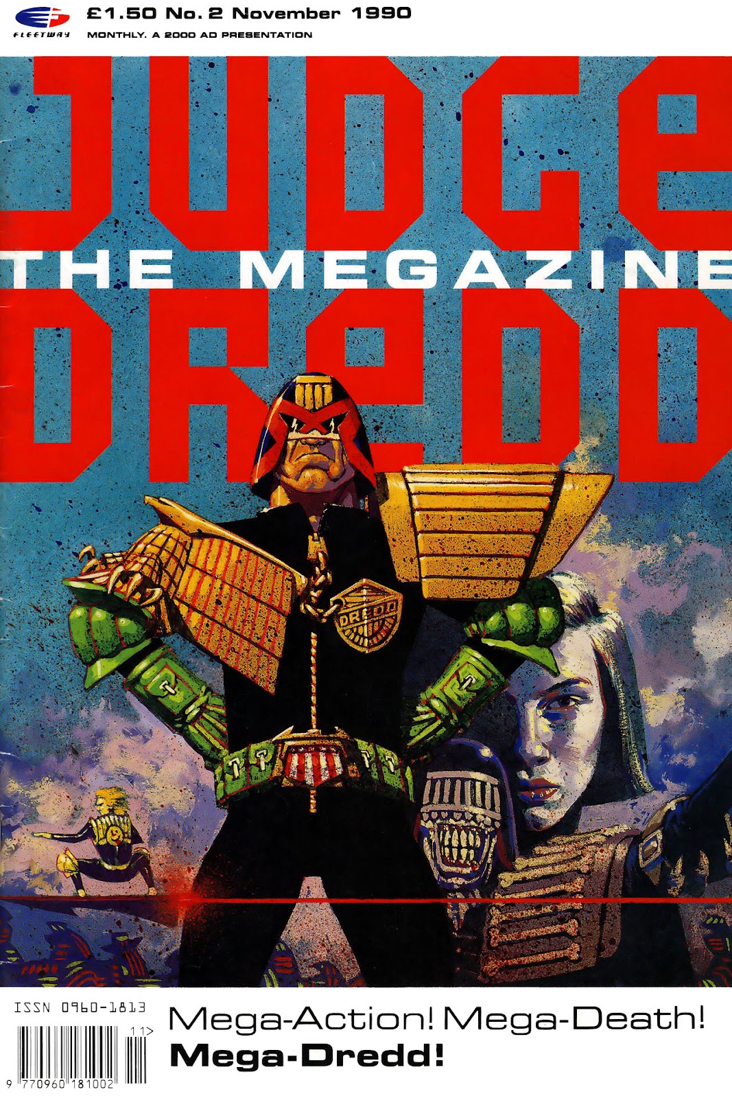Judge Dredd: The Megazine issue 2 - Page 1