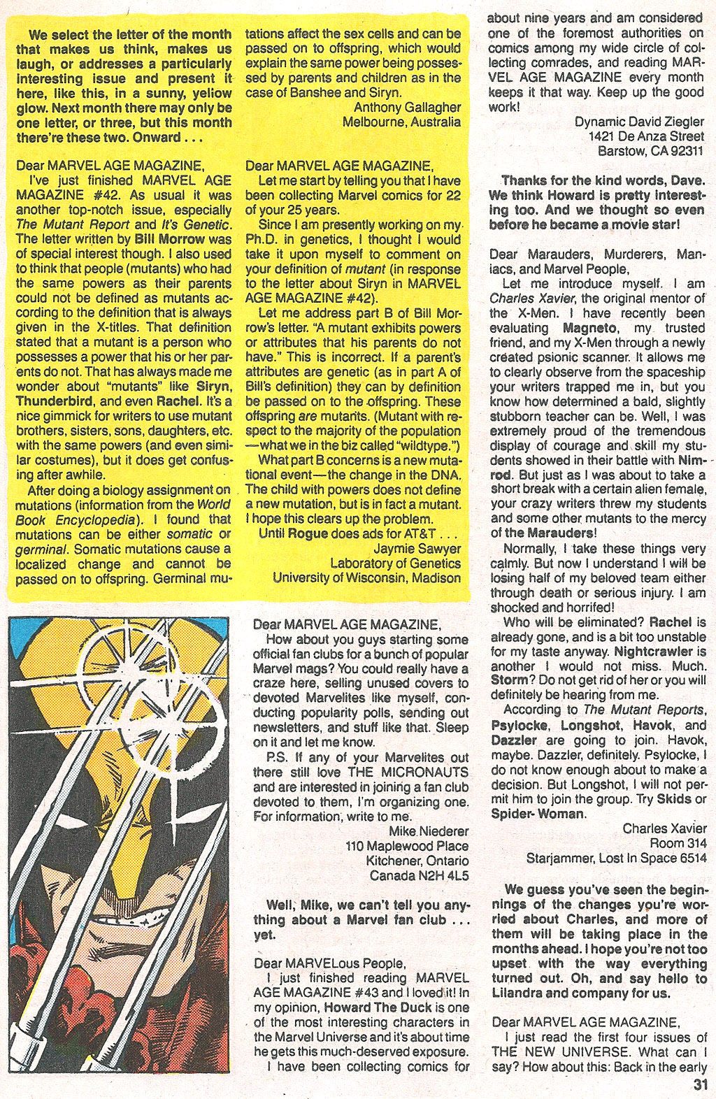 Read online Marvel Age comic -  Issue #49 - 32