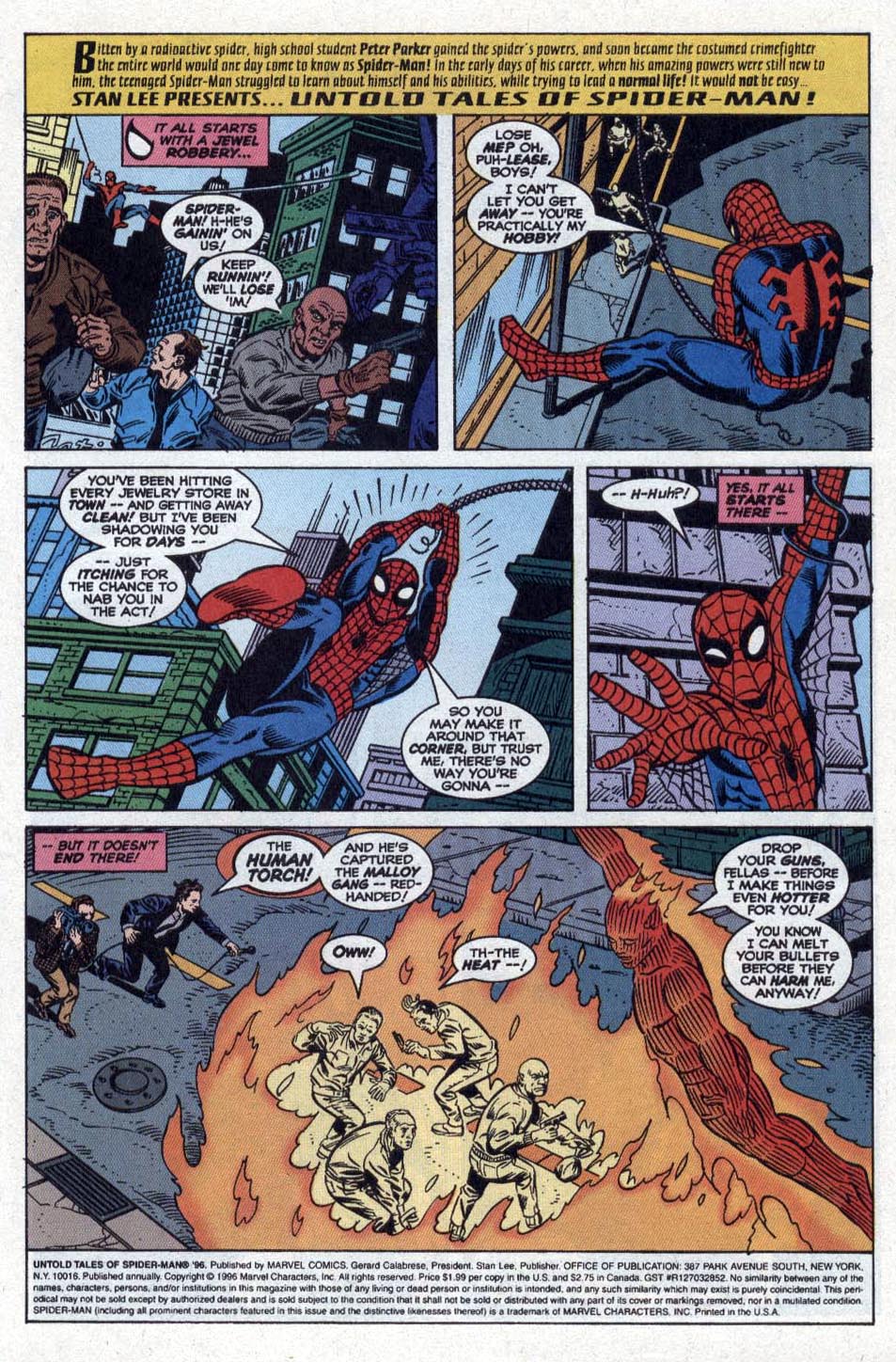 Read online Untold Tales of Spider-Man comic -  Issue # _Annual '96 - 2