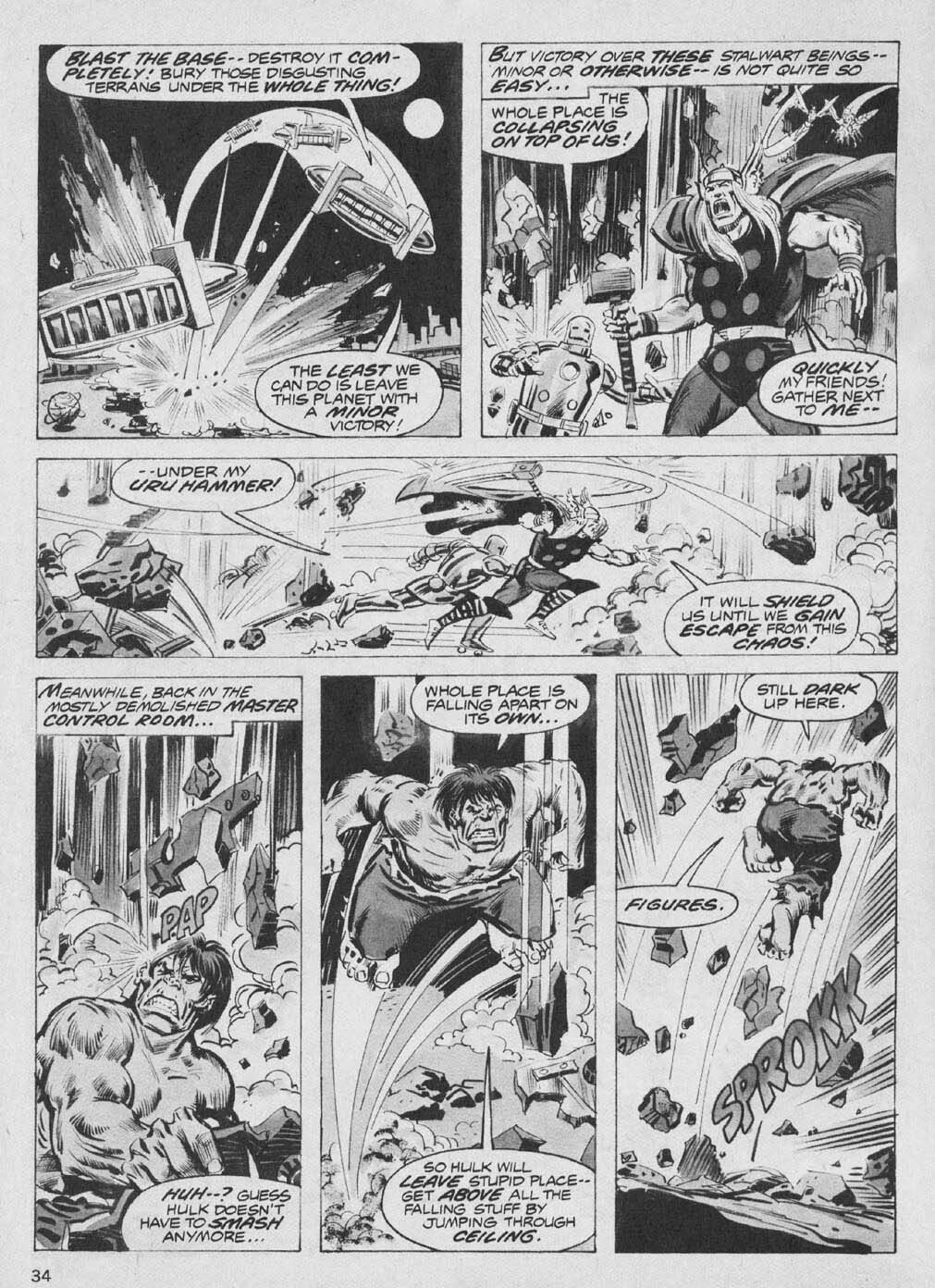 Read online The Rampaging Hulk comic -  Issue #9 - 34