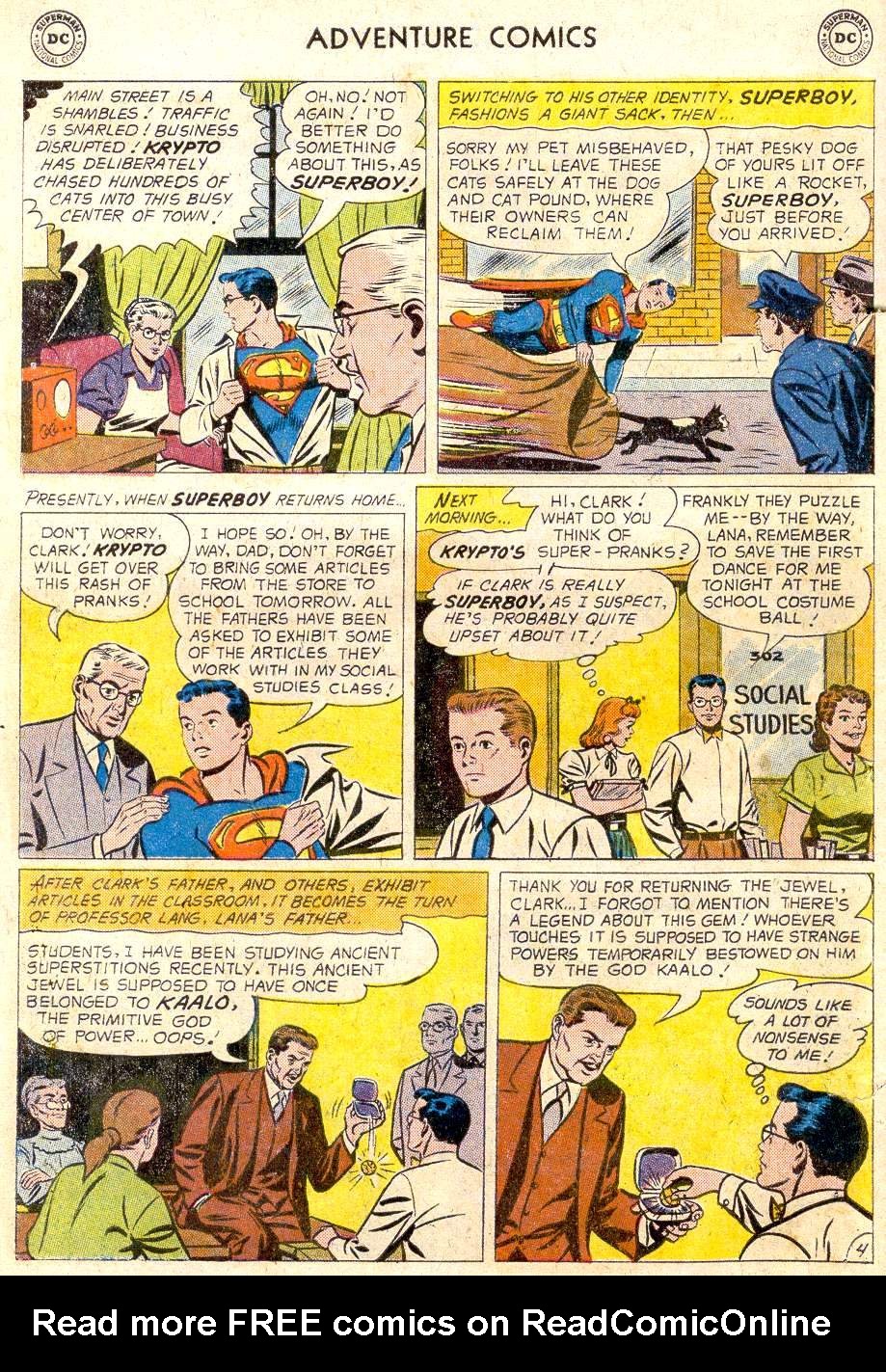 Read online Adventure Comics (1938) comic -  Issue #266 - 6