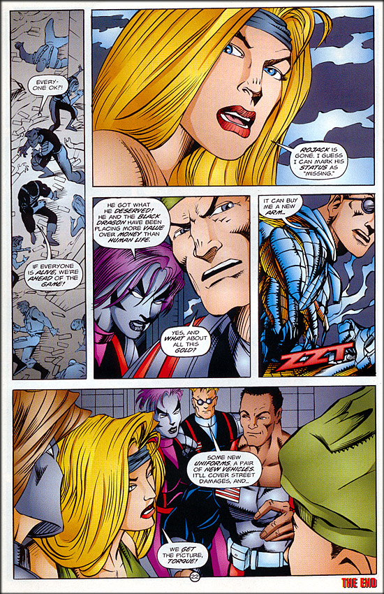 Read online Mortal Kombat: U.S. Special Forces comic -  Issue #2 - 23