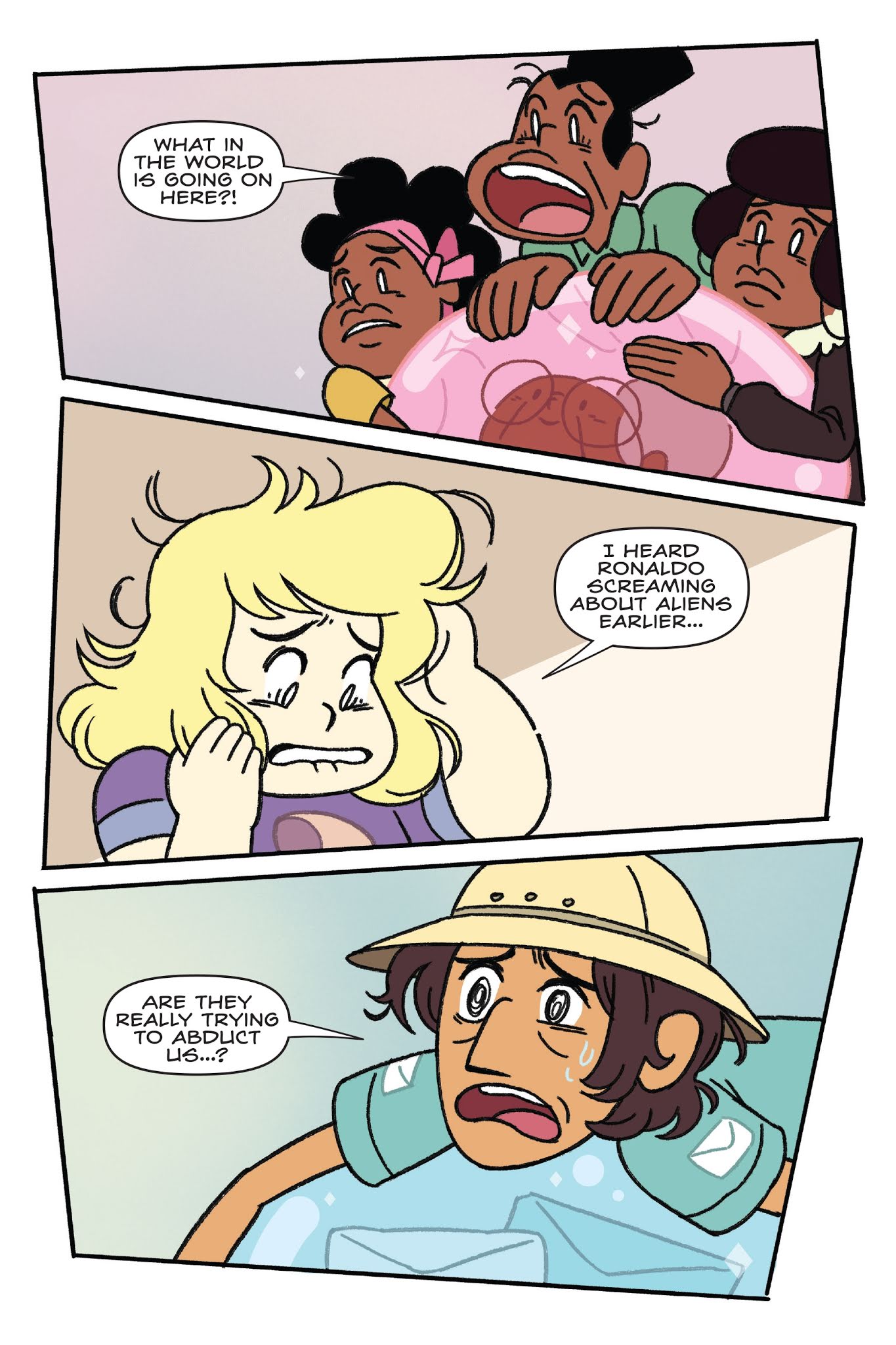Read online Steven Universe: Anti-Gravity comic -  Issue # TPB - 49