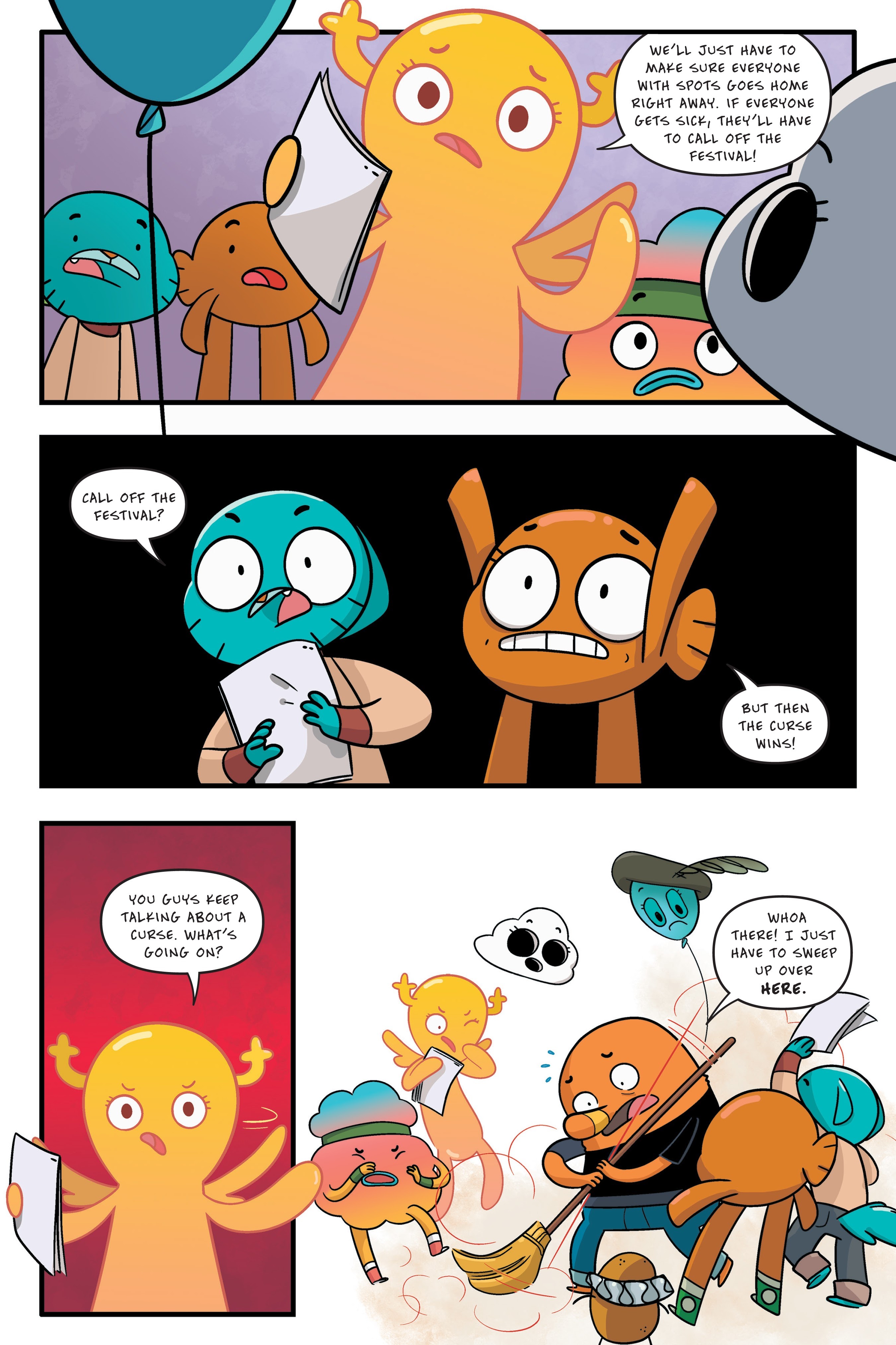 Read online The Amazing World of Gumball: Midsummer Nightmare comic -  Issue # TPB - 66