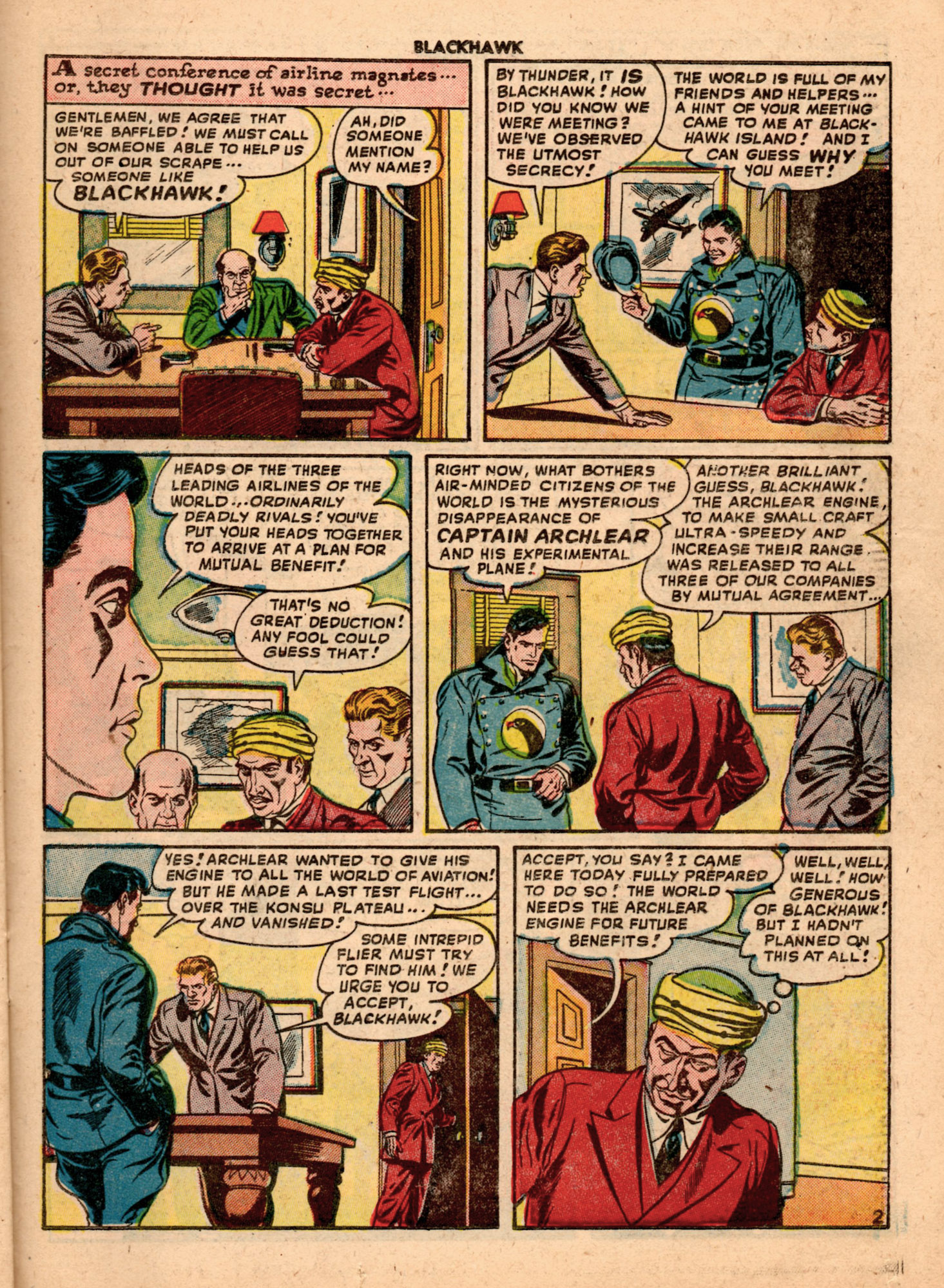 Read online Blackhawk (1957) comic -  Issue #21 - 37